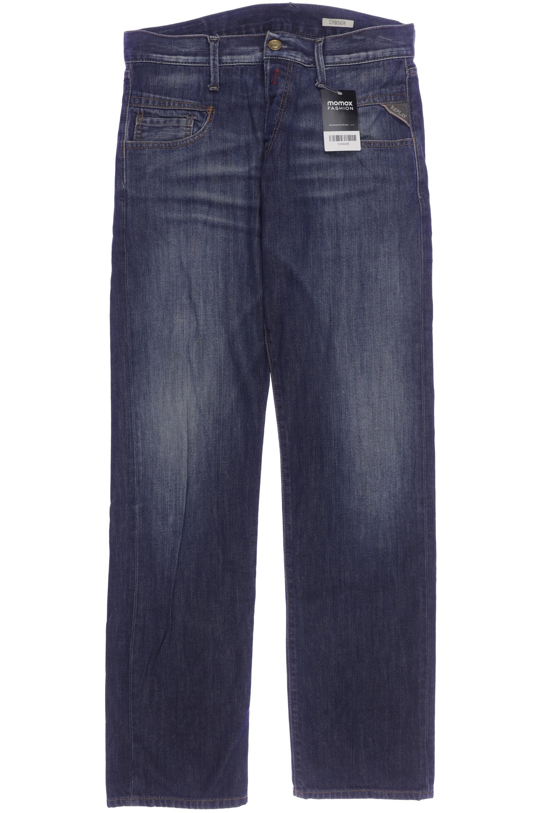 

Replay Herren Jeans, marineblau, Gr. 30