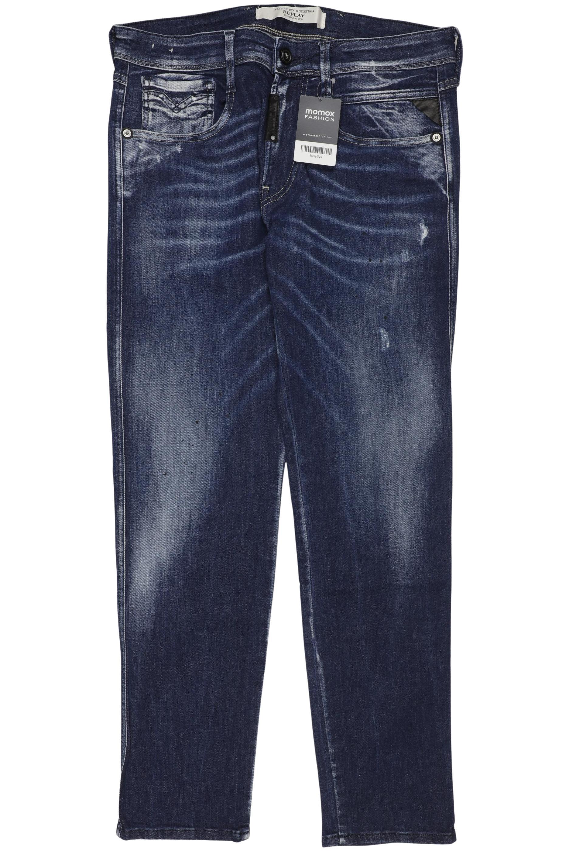 

Replay Herren Jeans, marineblau, Gr. 33