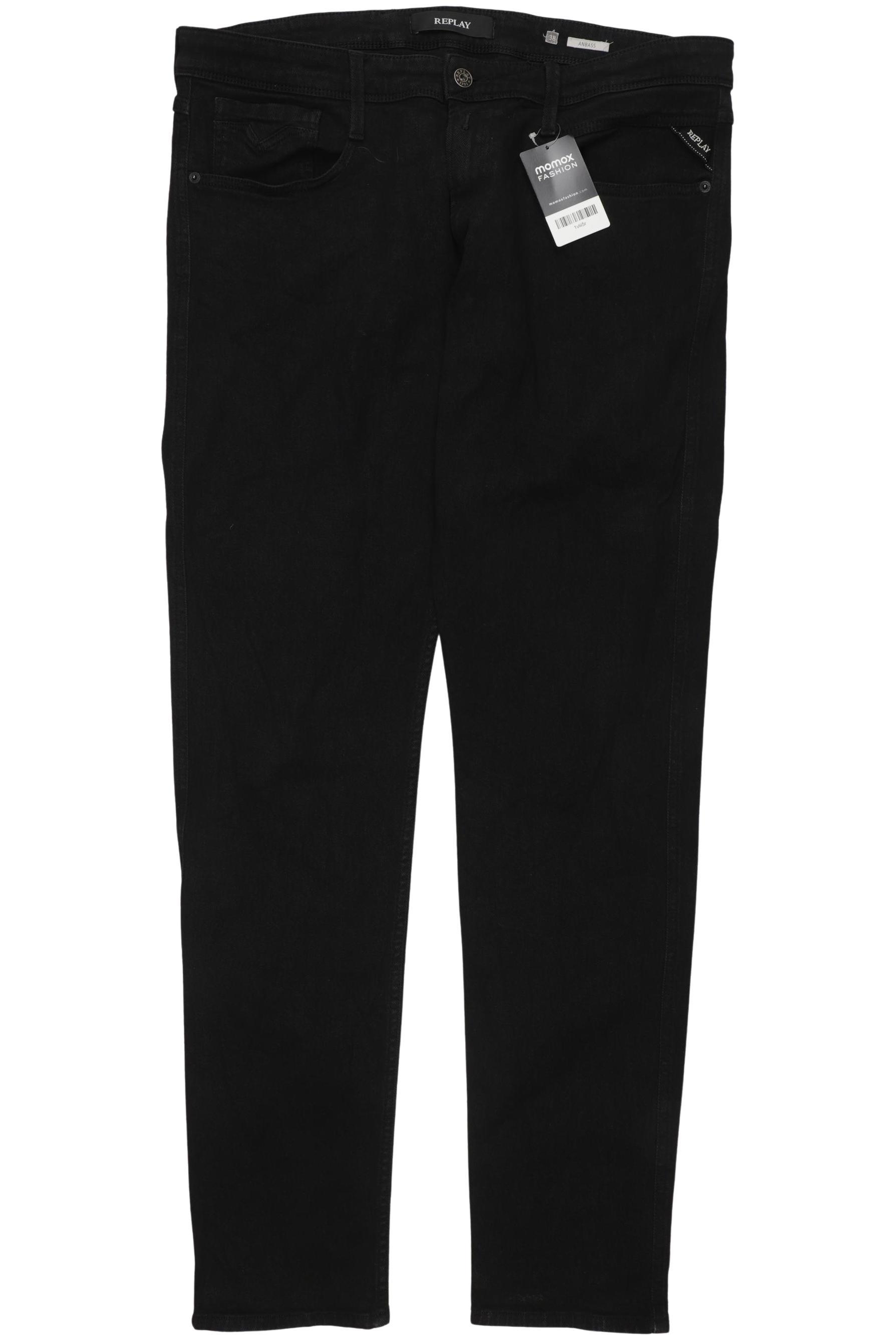 

Replay Herren Jeans, schwarz, Gr. 38