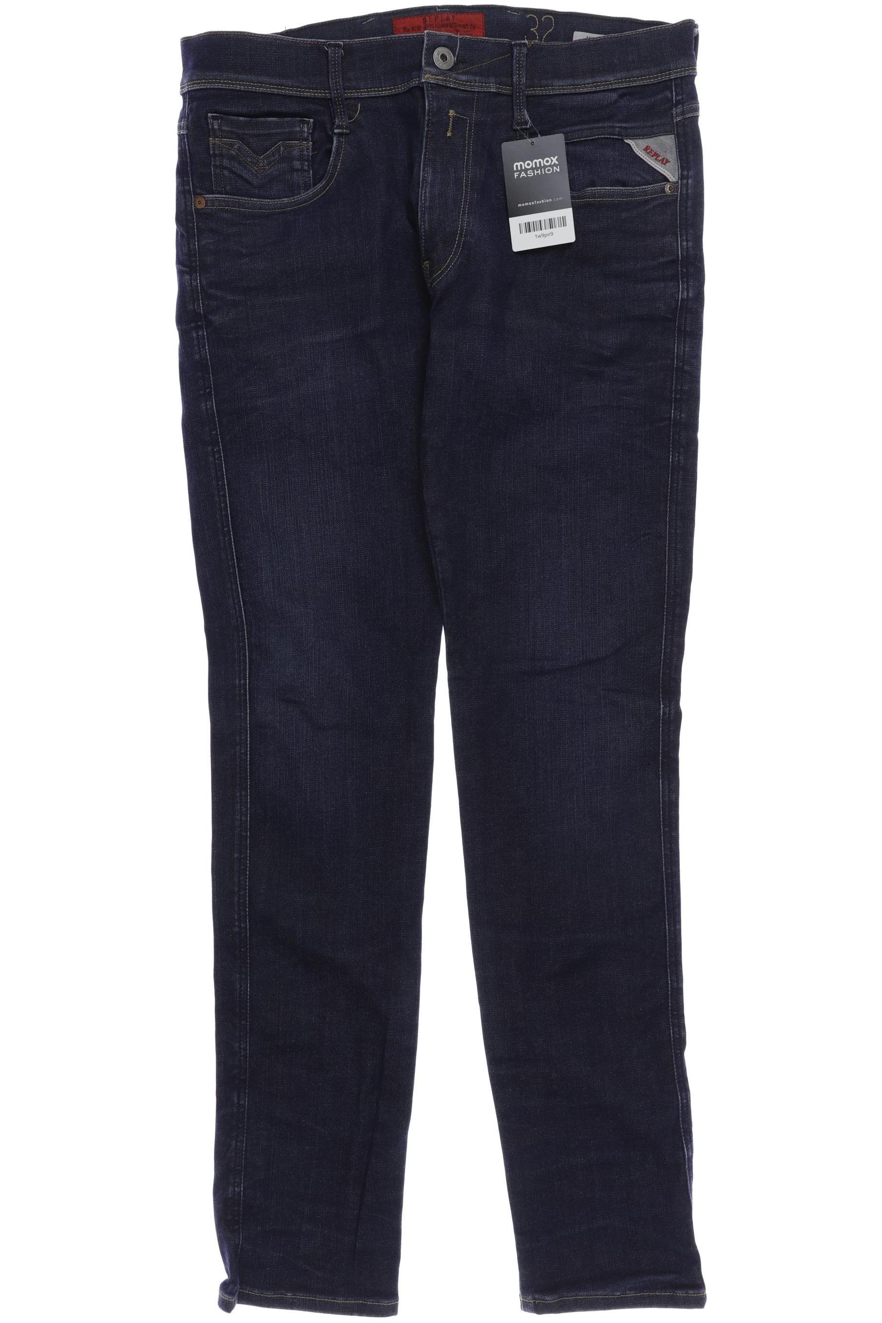 

Replay Herren Jeans, marineblau, Gr. 32