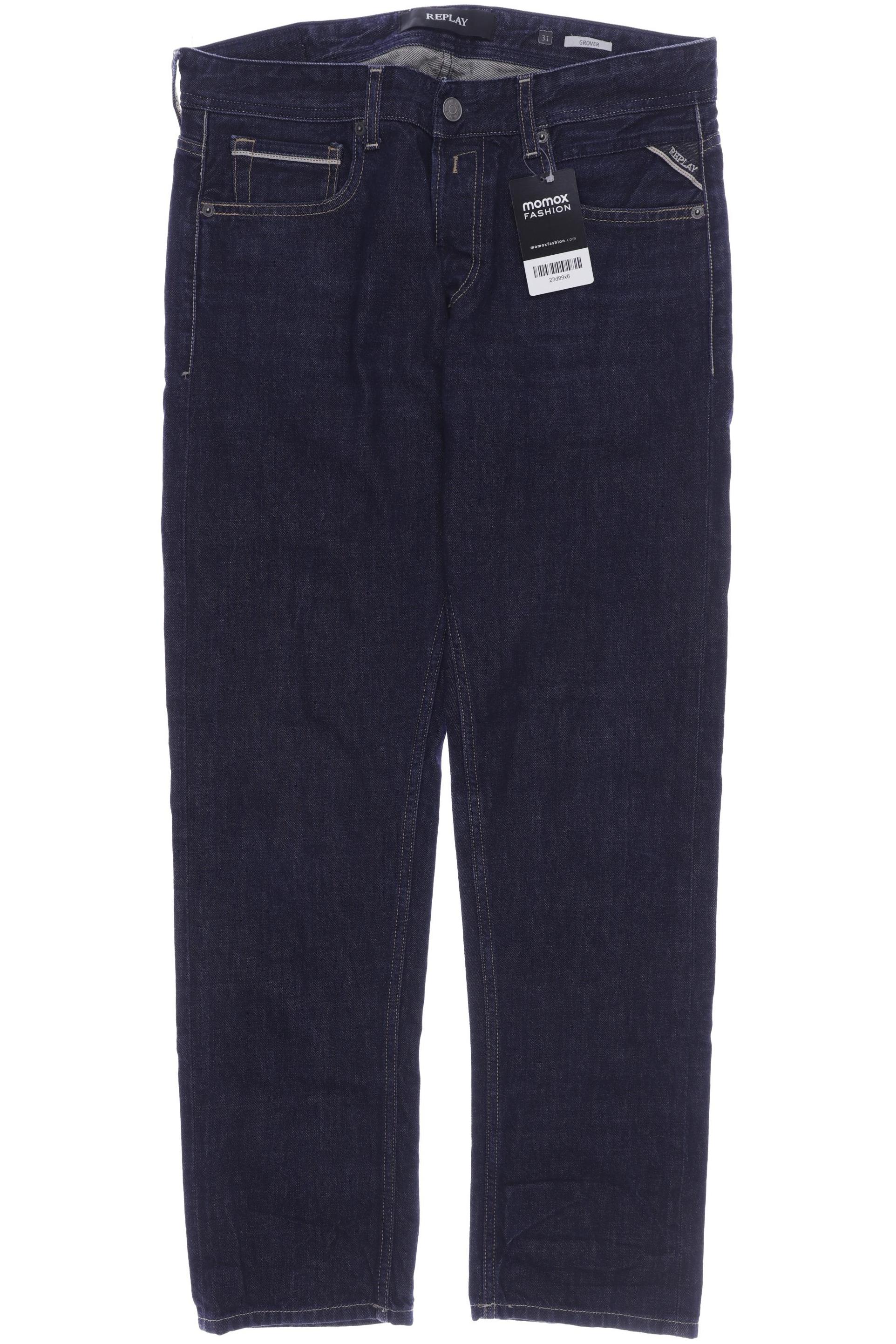 

Replay Herren Jeans, marineblau