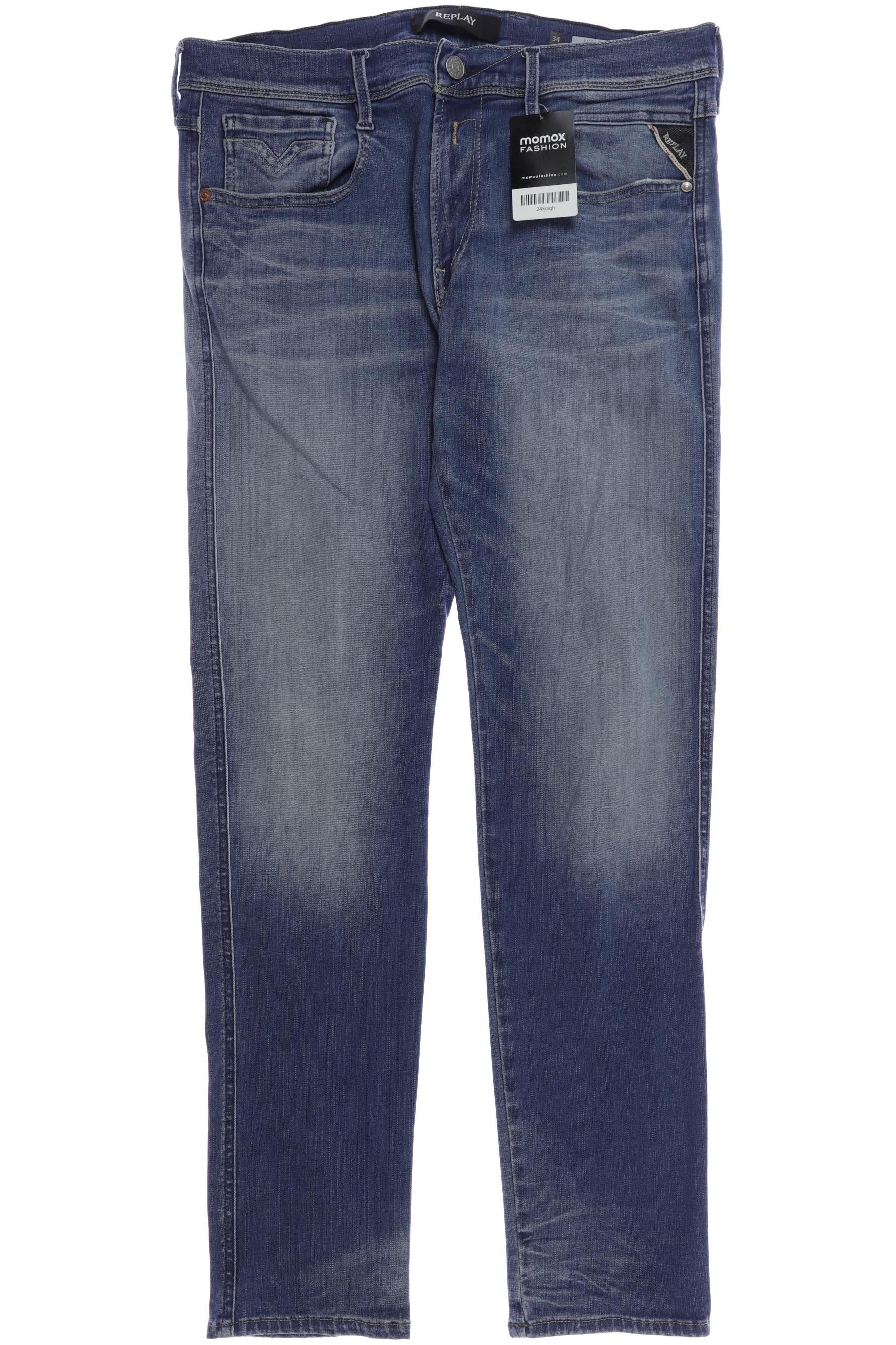 

Replay Herren Jeans, blau, Gr. 34