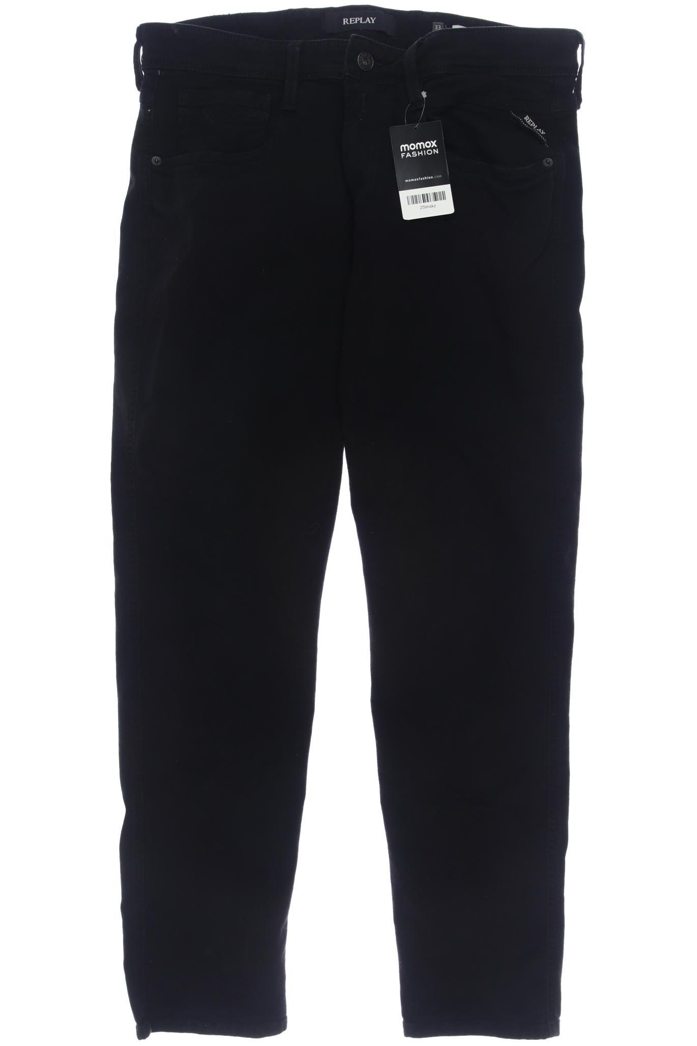 

Replay Herren Jeans, schwarz, Gr. 33