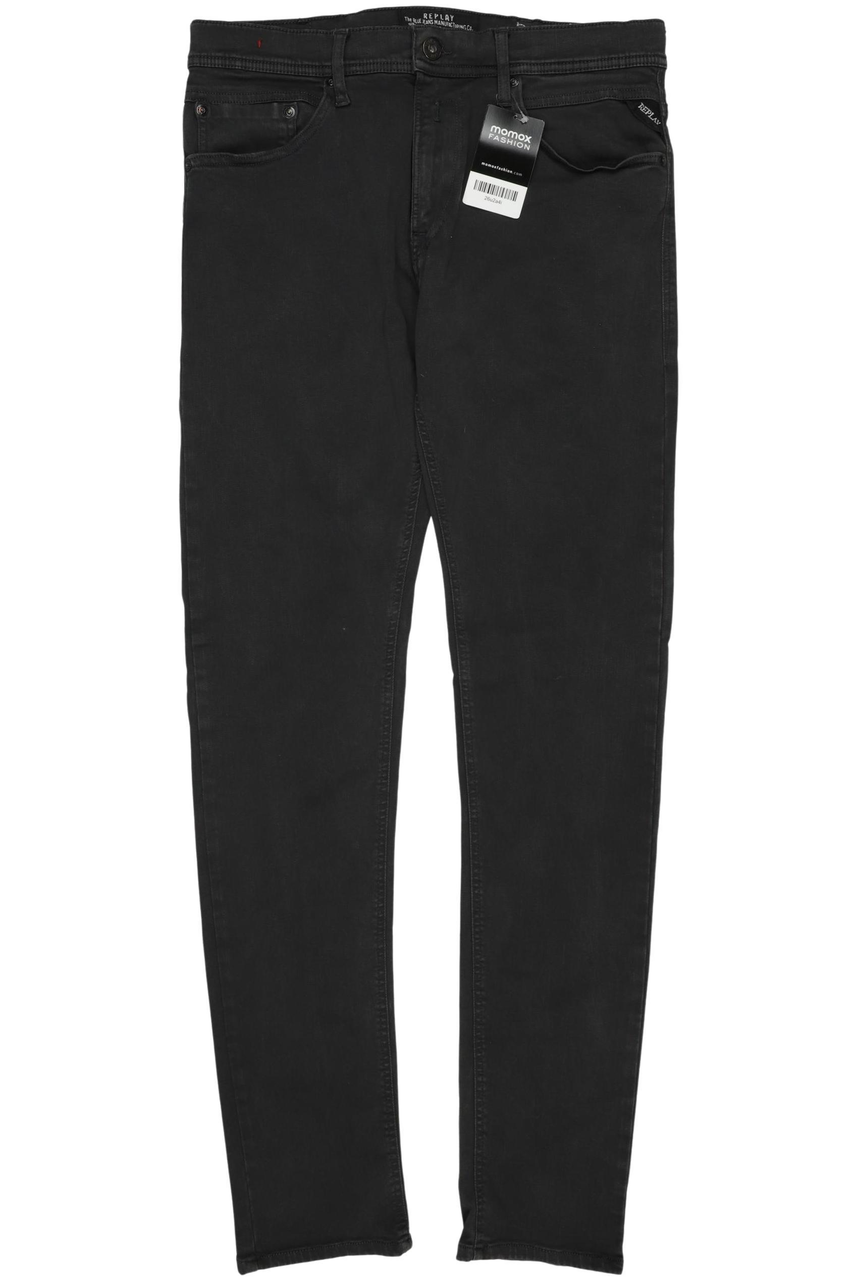 

Replay Herren Jeans, schwarz, Gr. 32