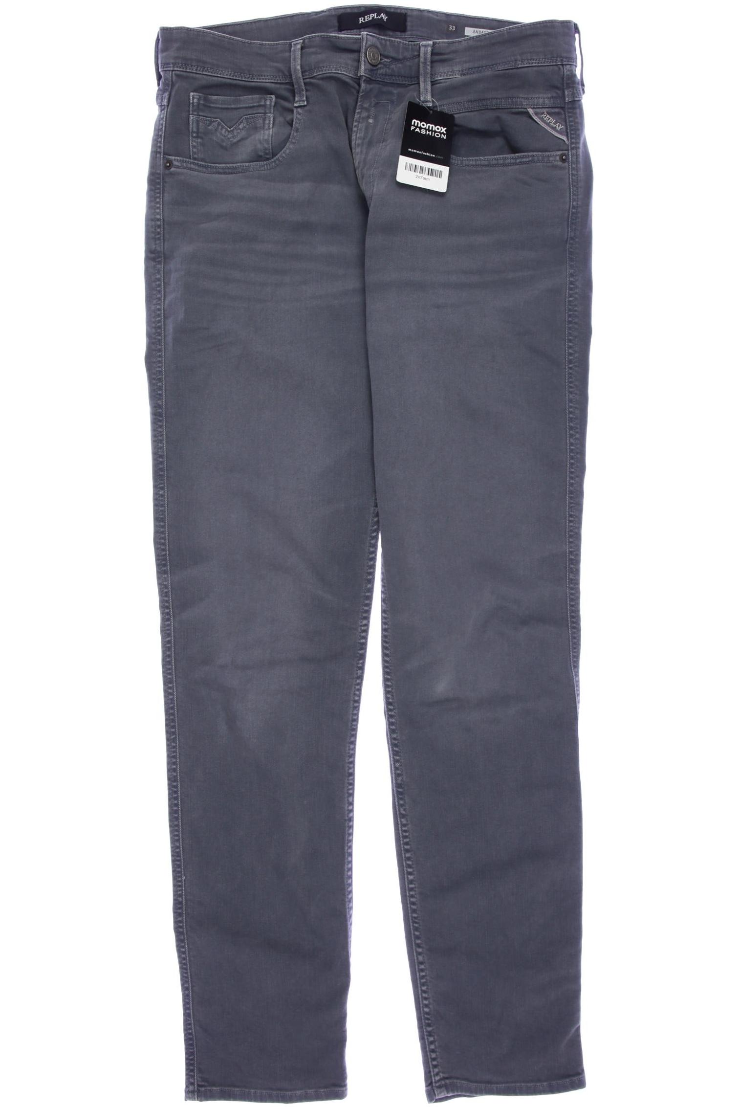 

Replay Herren Jeans, grau, Gr. 33
