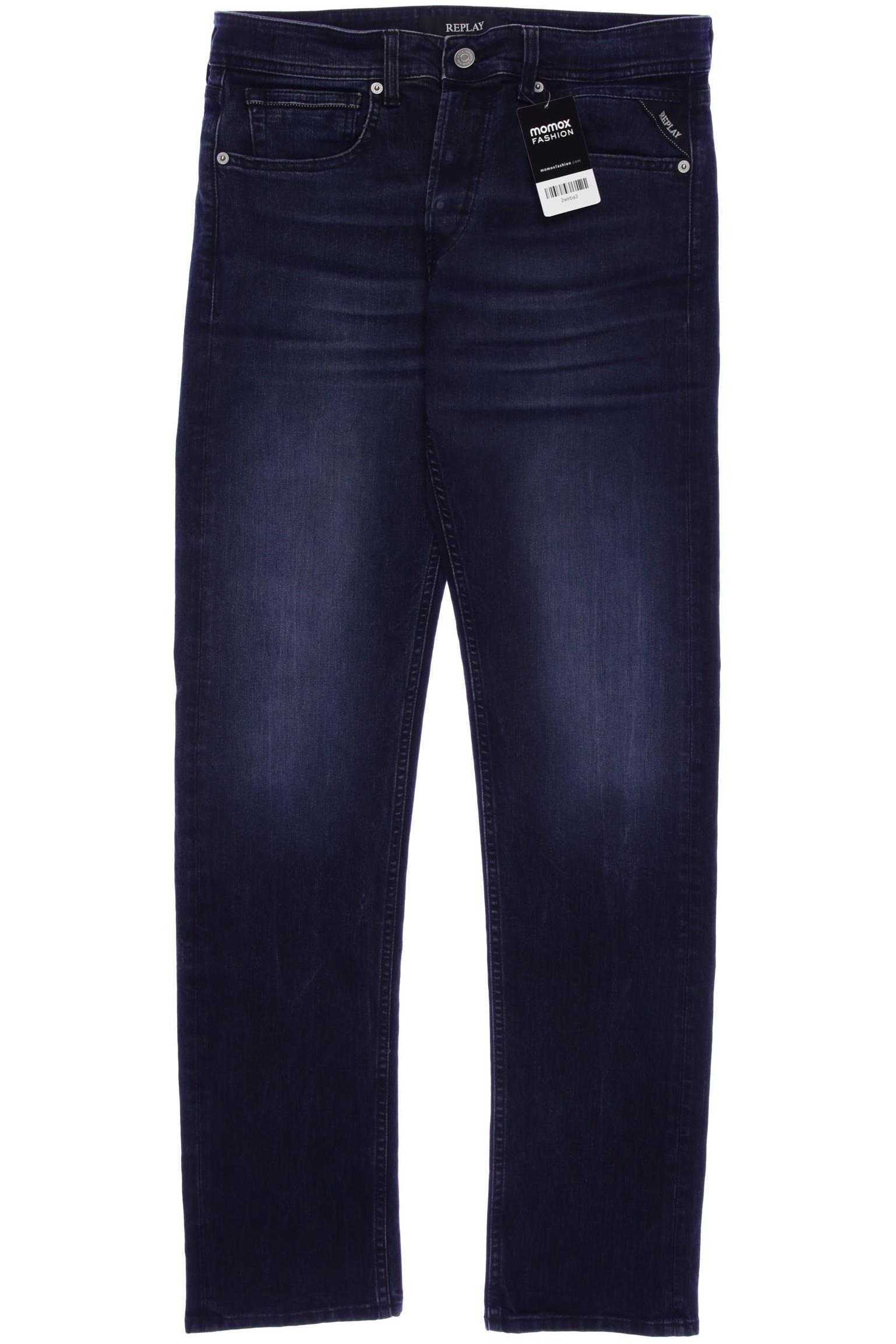 

Replay Herren Jeans, marineblau, Gr. 32