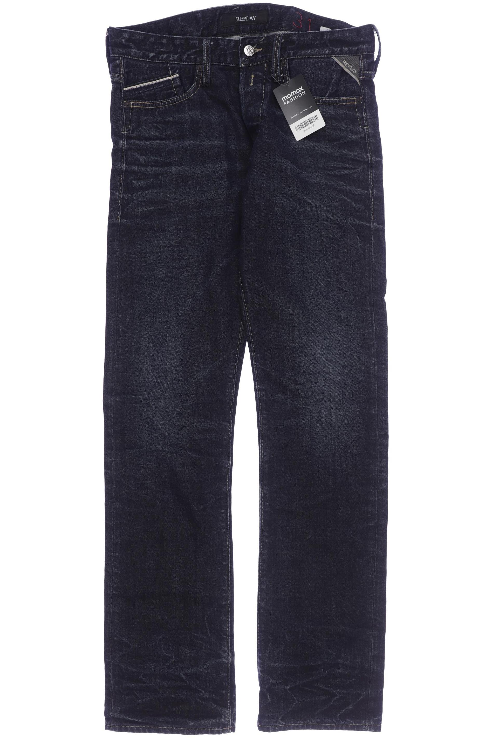 

Replay Herren Jeans, marineblau, Gr. 31