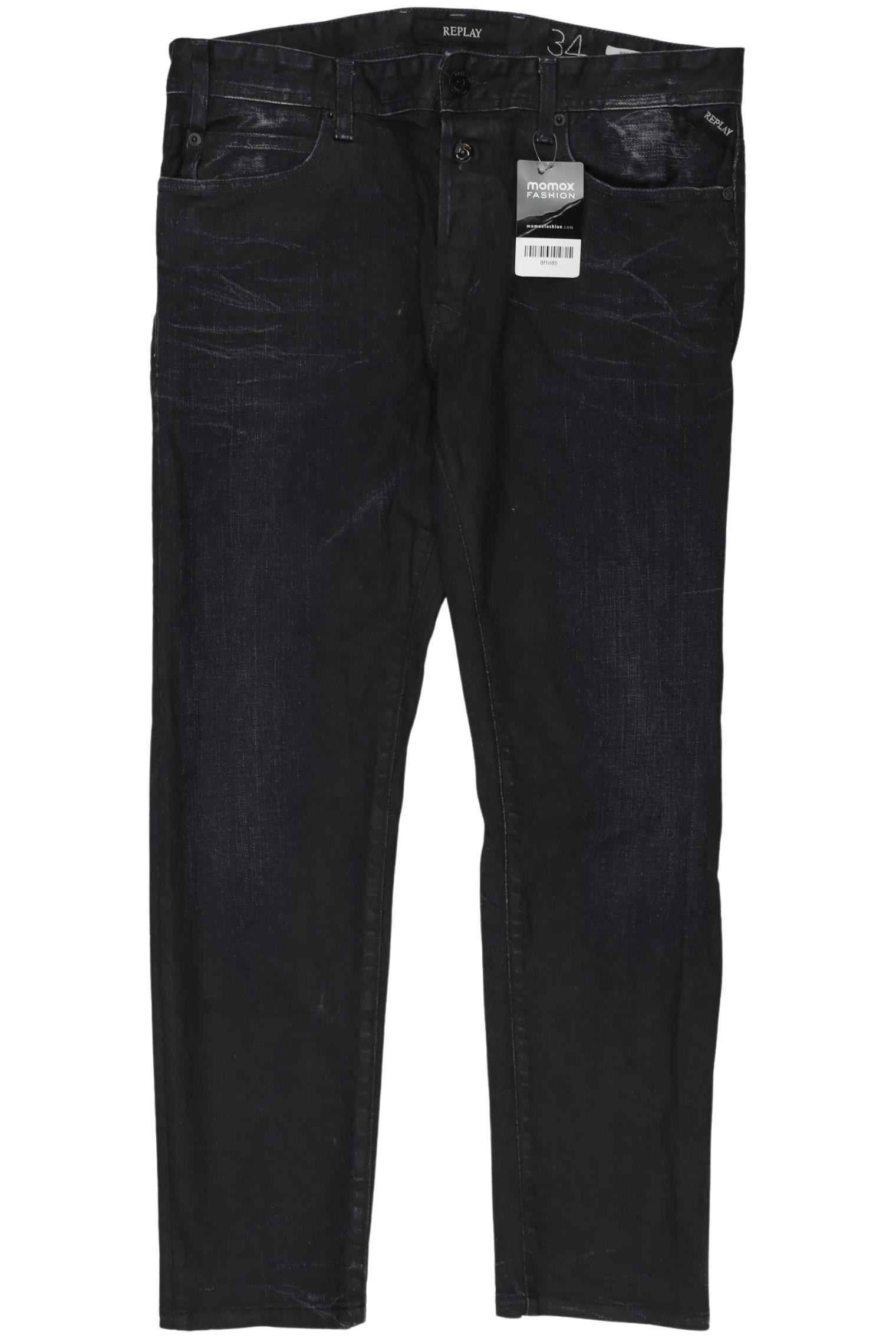 

Replay Herren Jeans, schwarz, Gr. 34