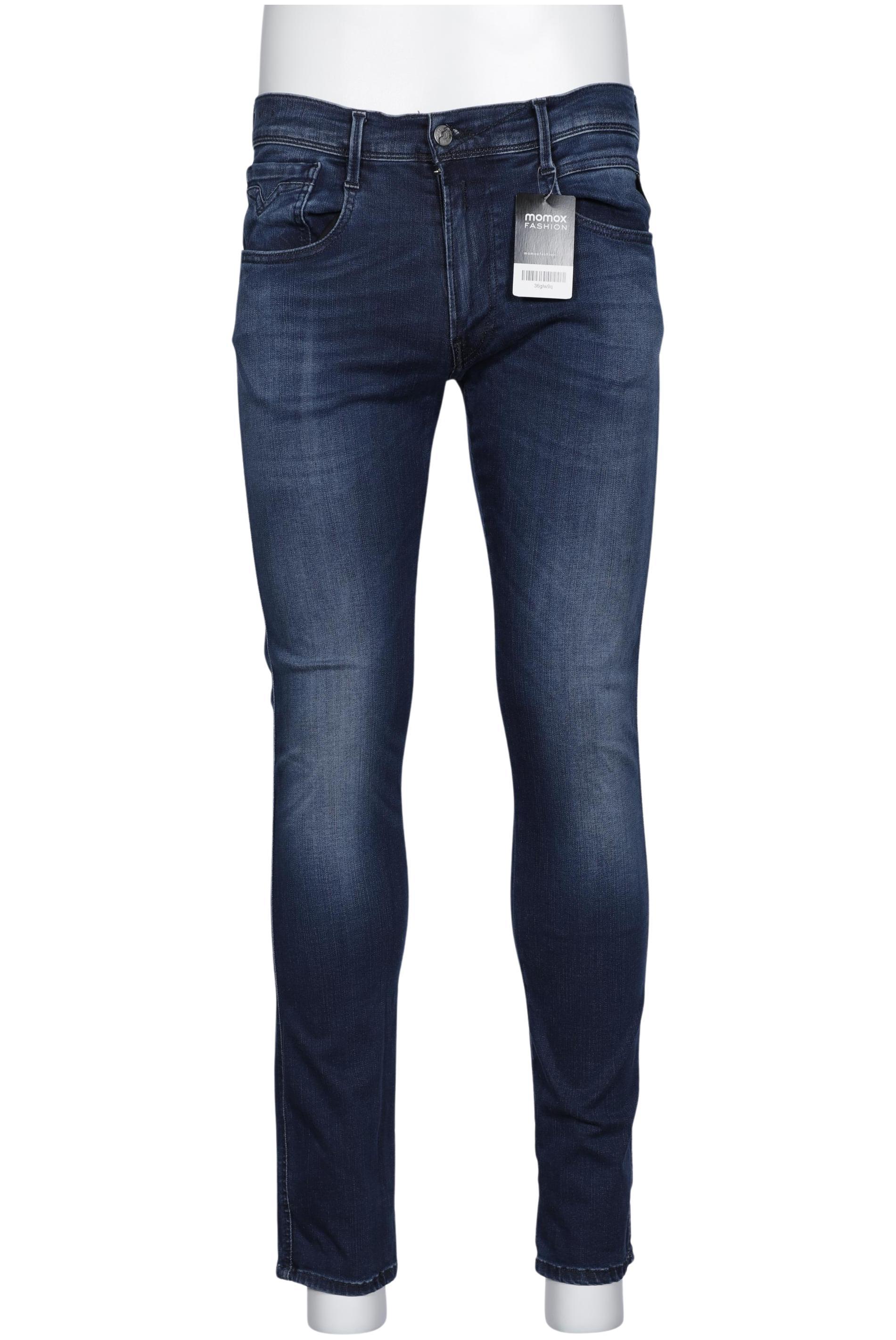 

Replay Herren Jeans, marineblau, Gr. 34