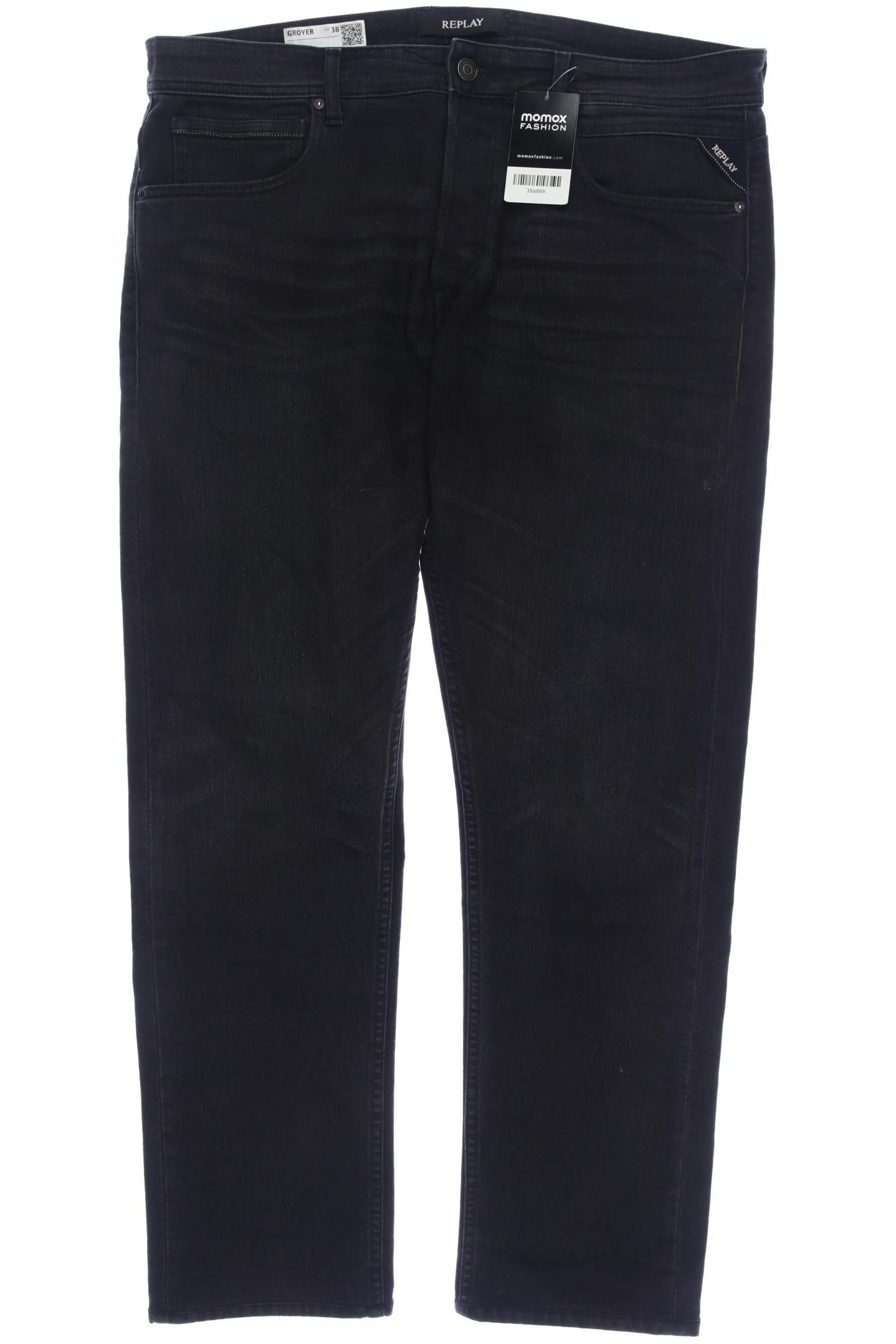 

Replay Herren Jeans, schwarz, Gr. 38