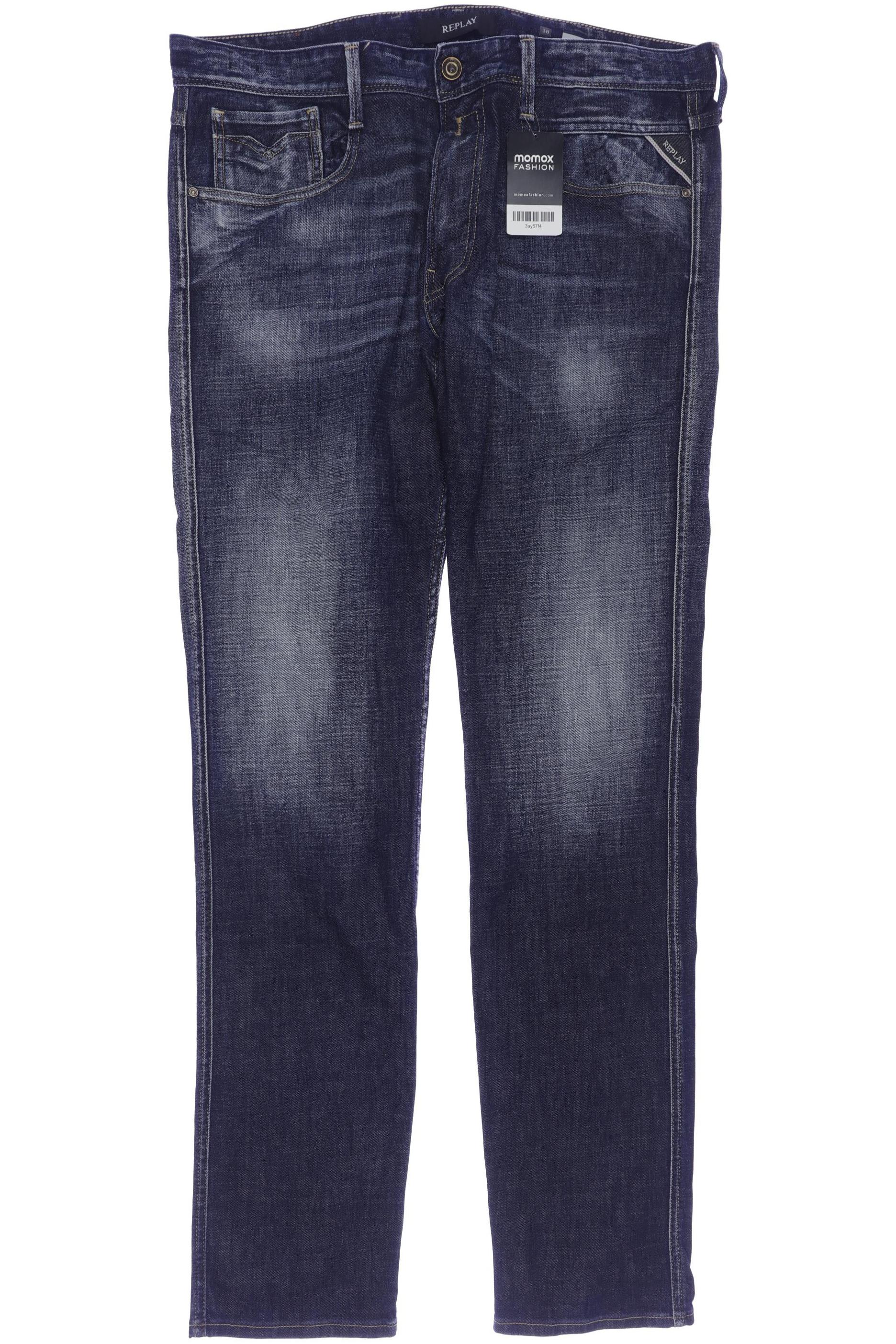 

Replay Herren Jeans, marineblau, Gr. 38