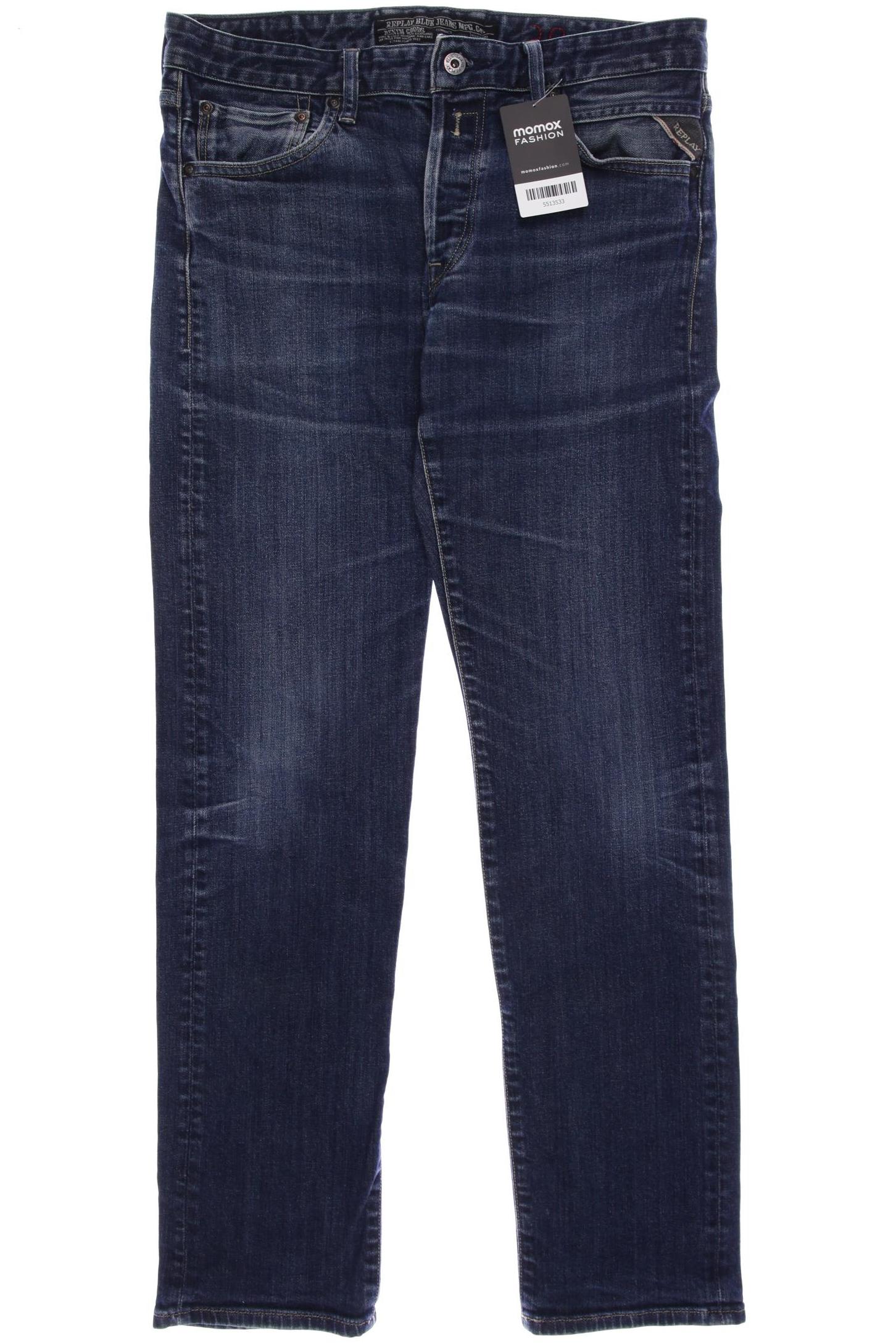 

Replay Herren Jeans, marineblau, Gr. 46