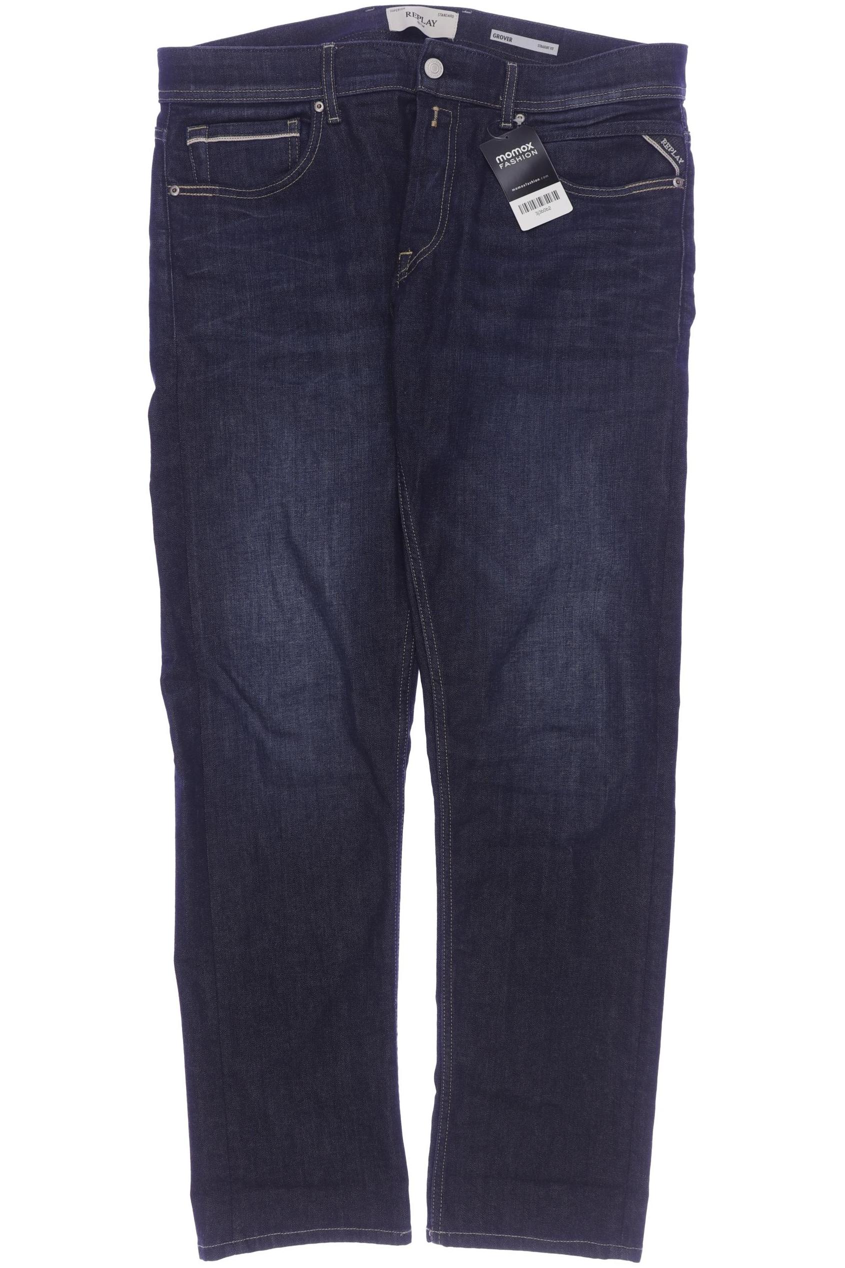

Replay Herren Jeans, marineblau, Gr. 34