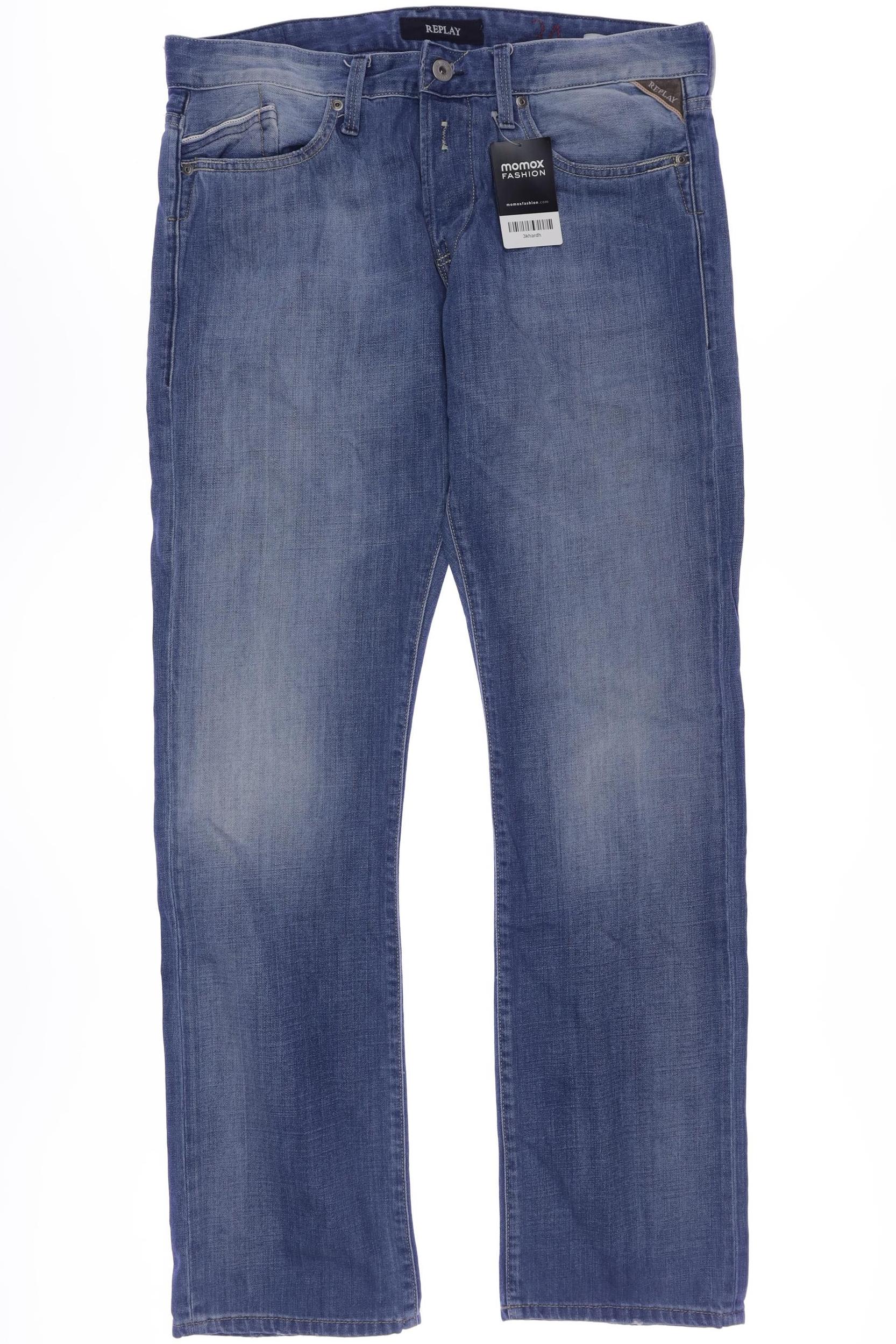 

Replay Herren Jeans, blau, Gr. 34
