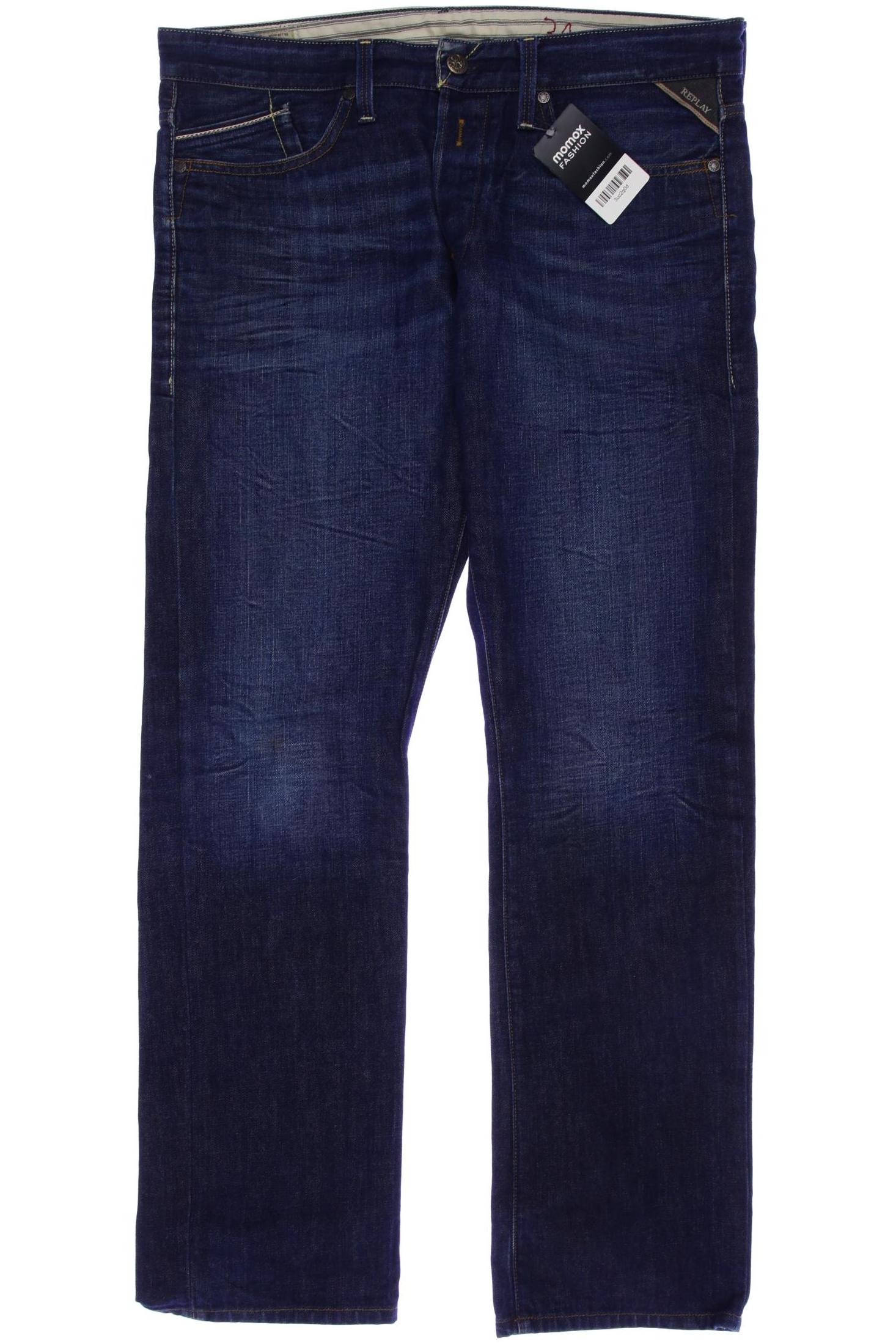 

Replay Herren Jeans, marineblau, Gr. 34