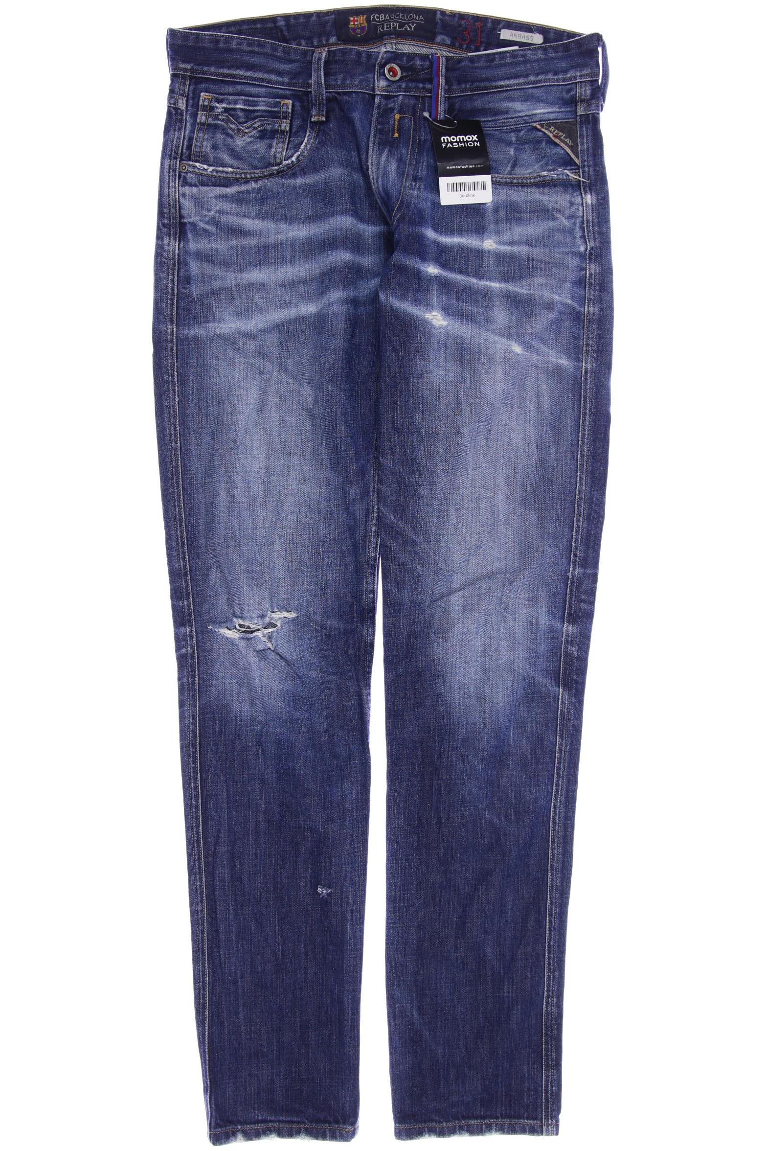 

Replay Herren Jeans, blau