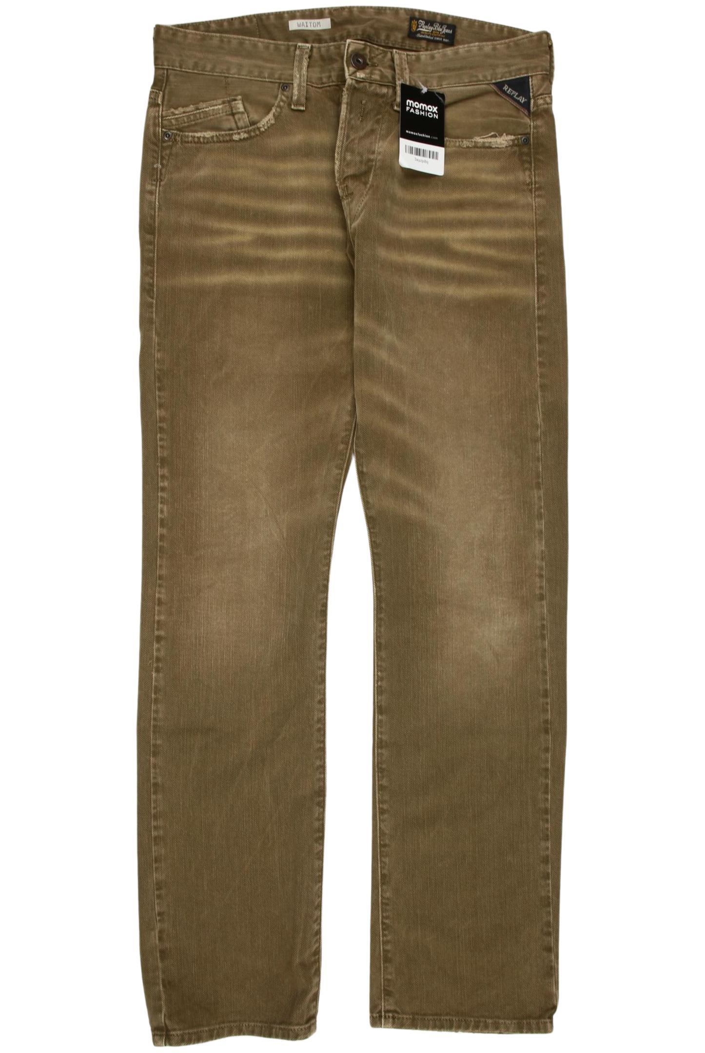 

Replay Herren Jeans, braun, Gr. 30