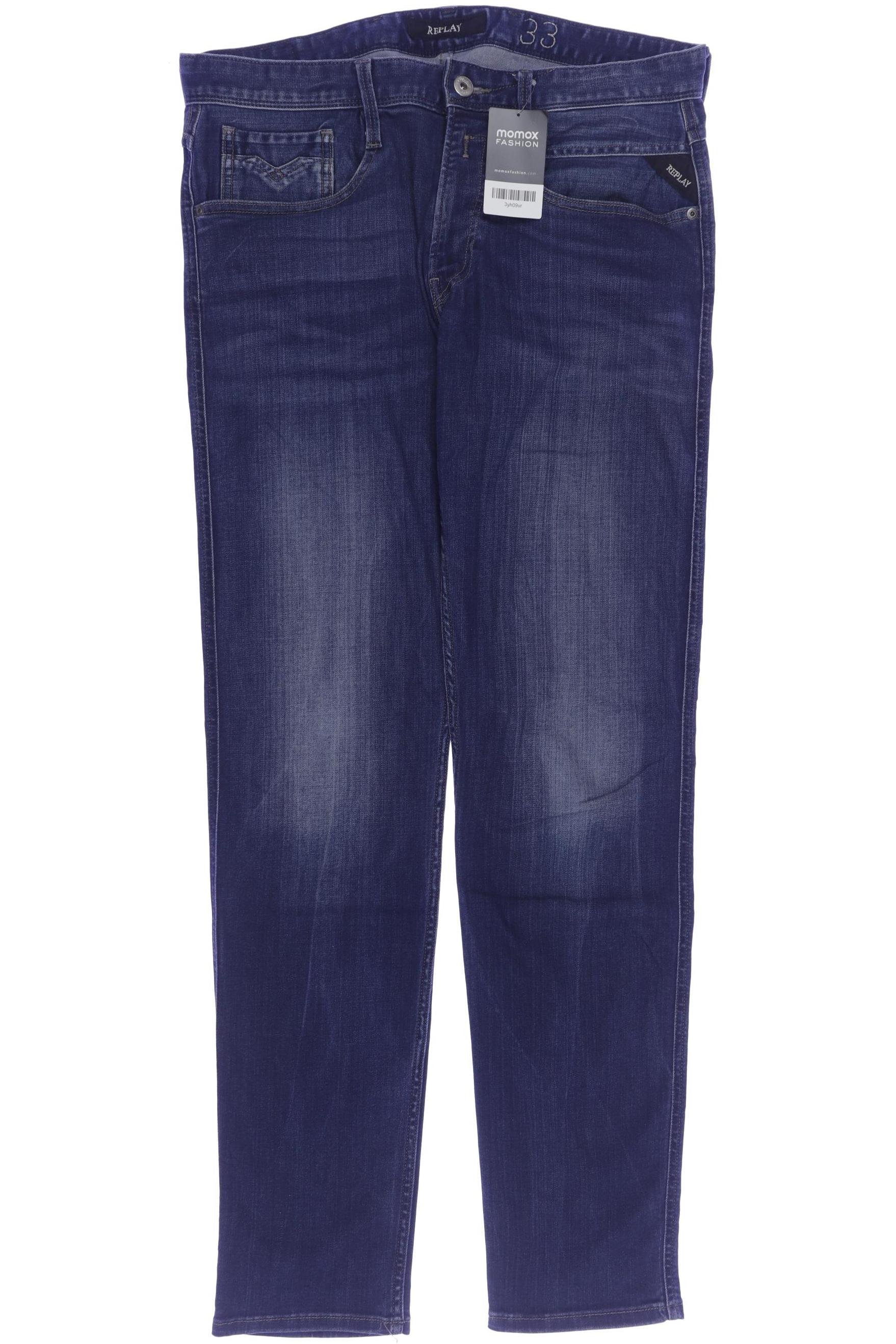 

Replay Herren Jeans, blau, Gr. 33