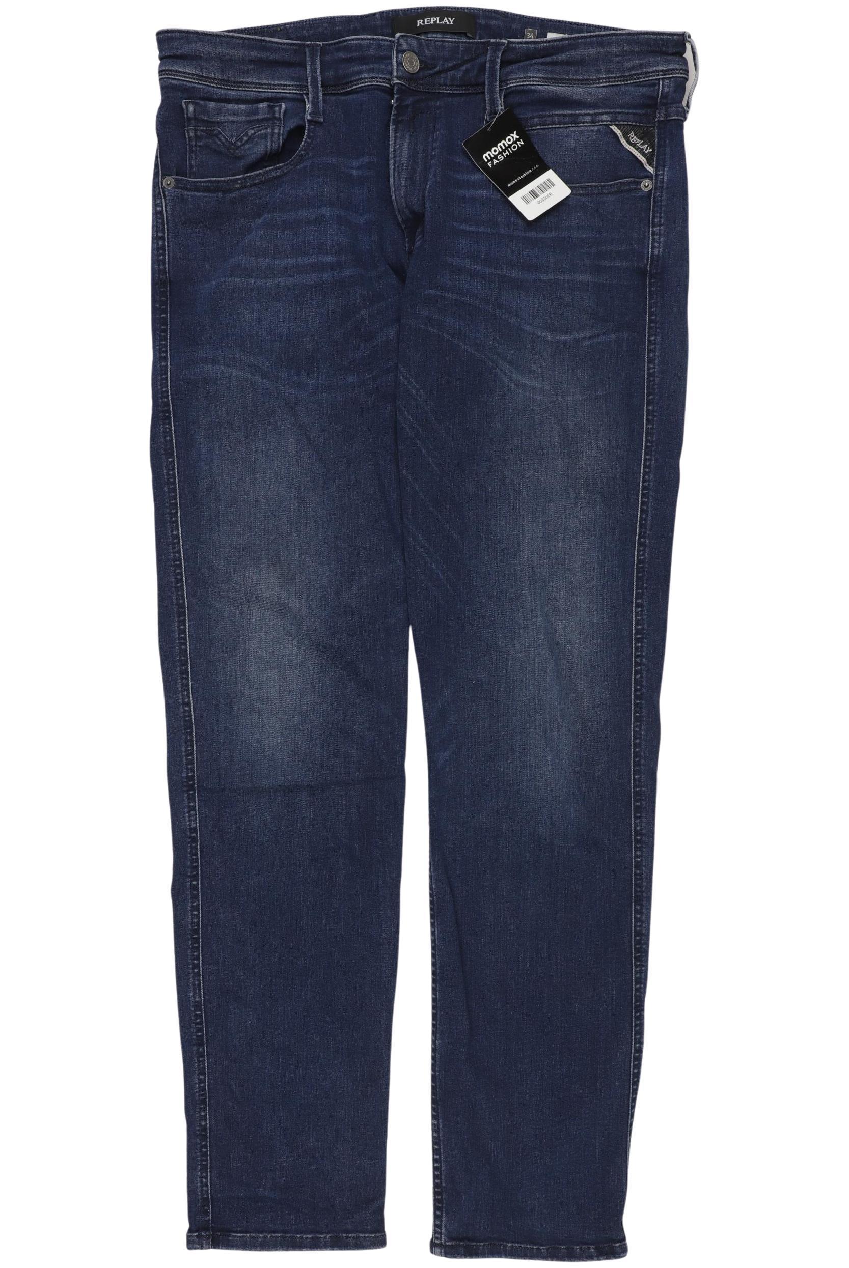 Thumbnail - Replay Herren Jeans, blau, Gr. 34