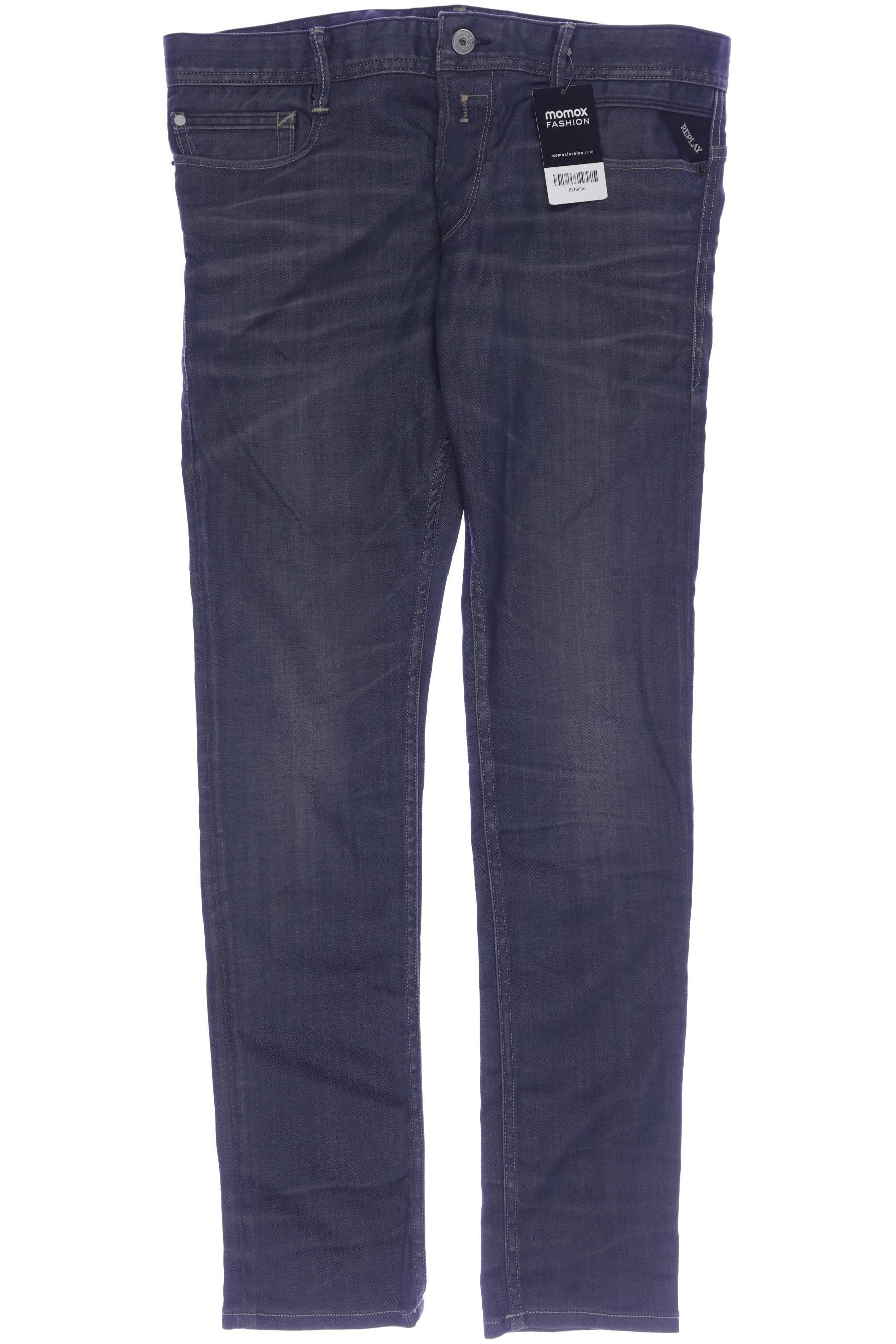 

Replay Herren Jeans, marineblau, Gr. 33