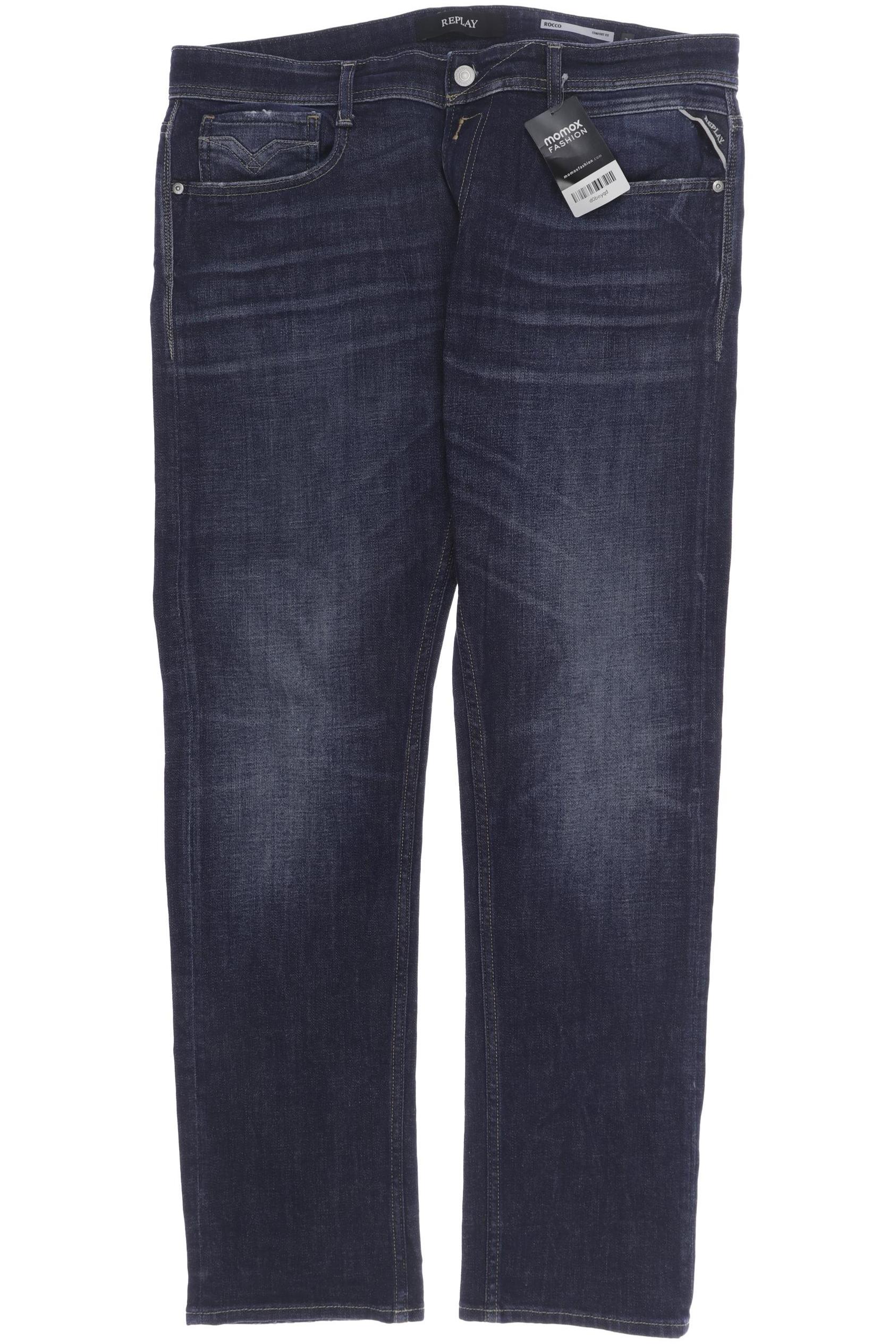 

Replay Herren Jeans, marineblau, Gr. 52