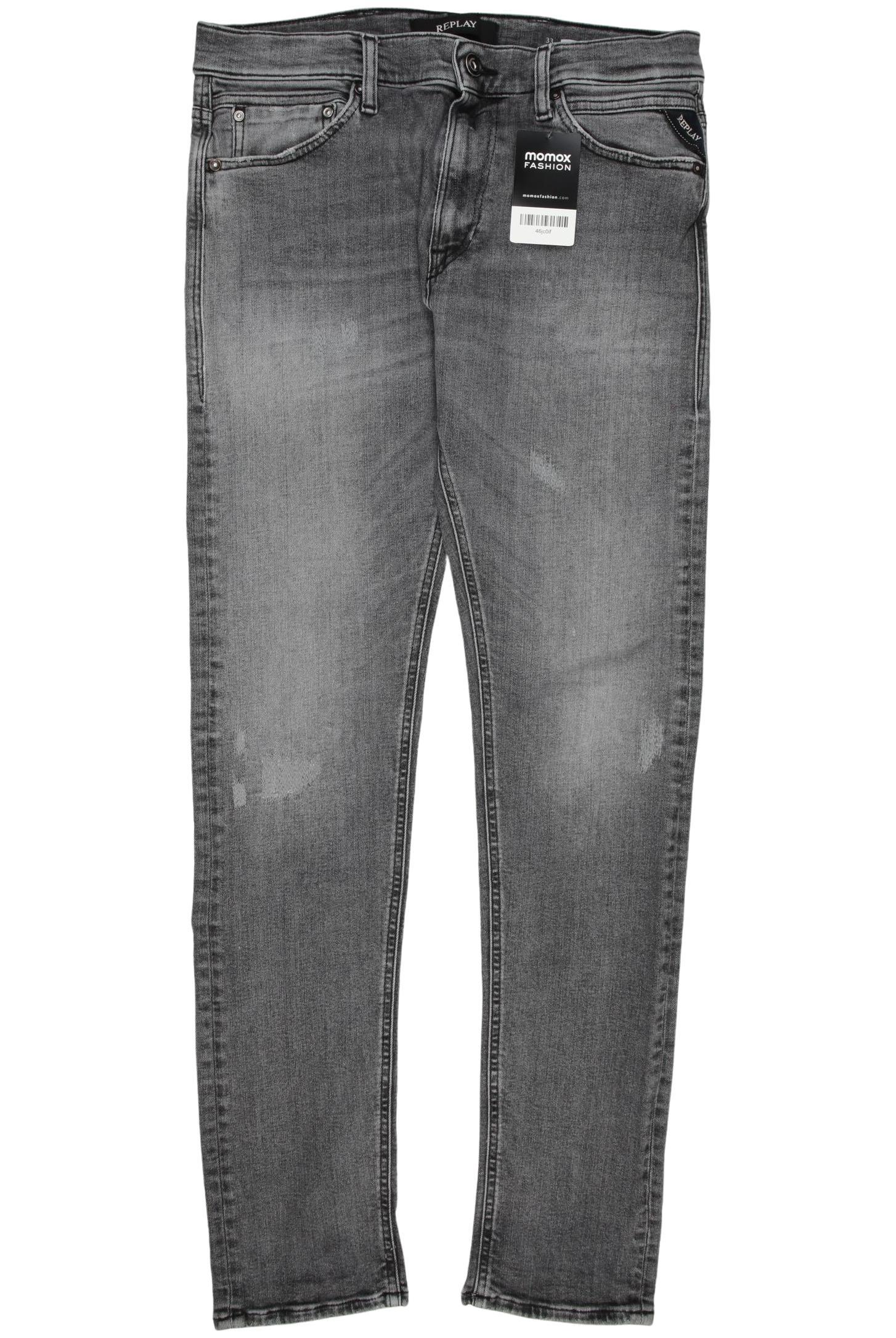 

Replay Herren Jeans, grau, Gr. 33