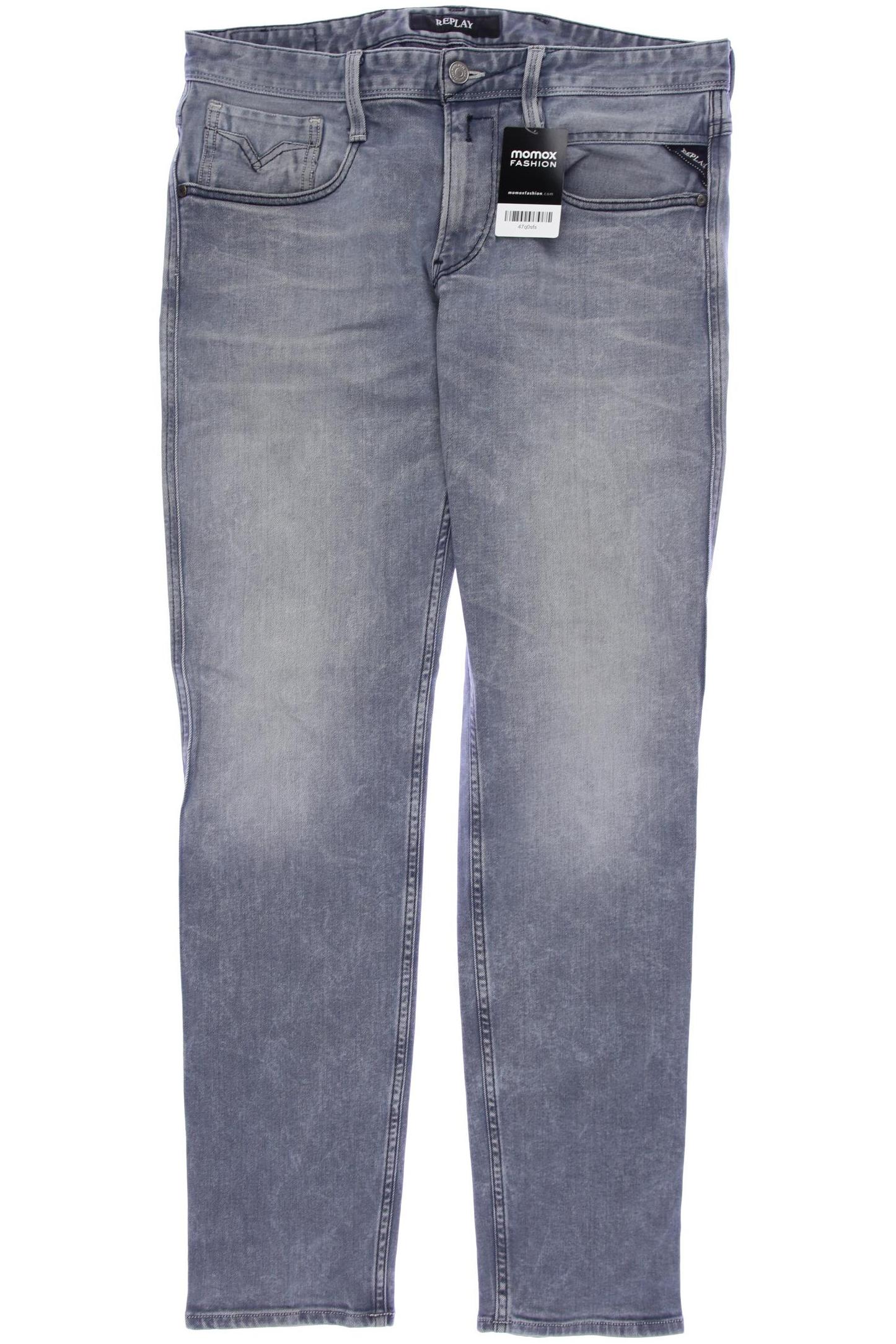 

Replay Herren Jeans, grau, Gr. 33