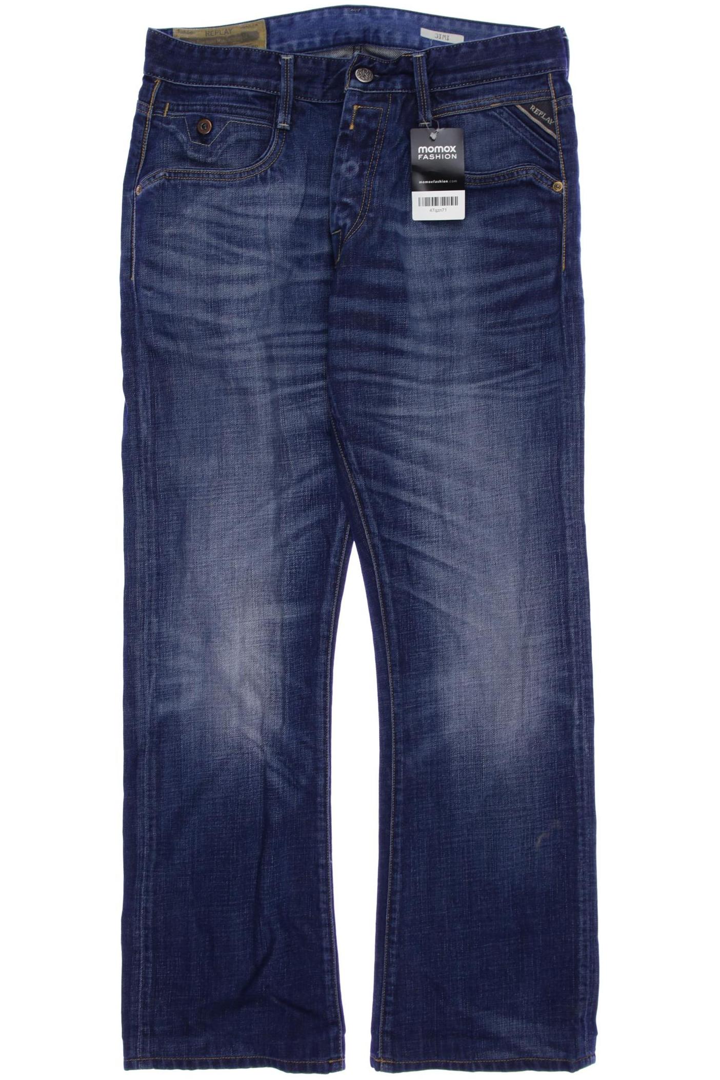 

Replay Herren Jeans, marineblau, Gr. 32