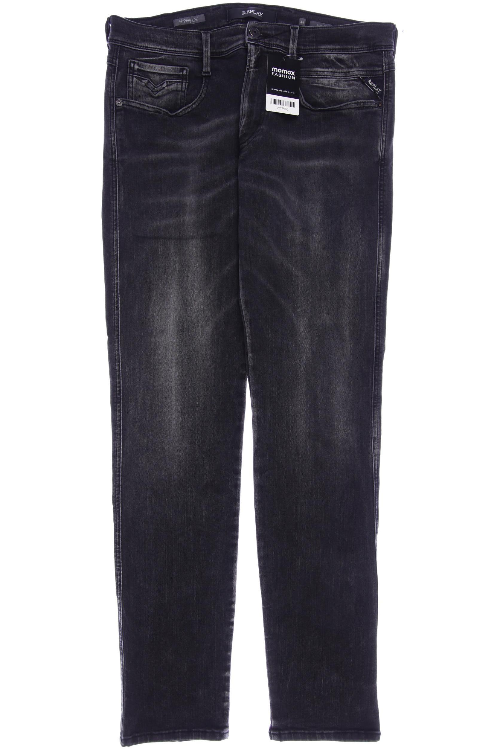 

Replay Herren Jeans, schwarz