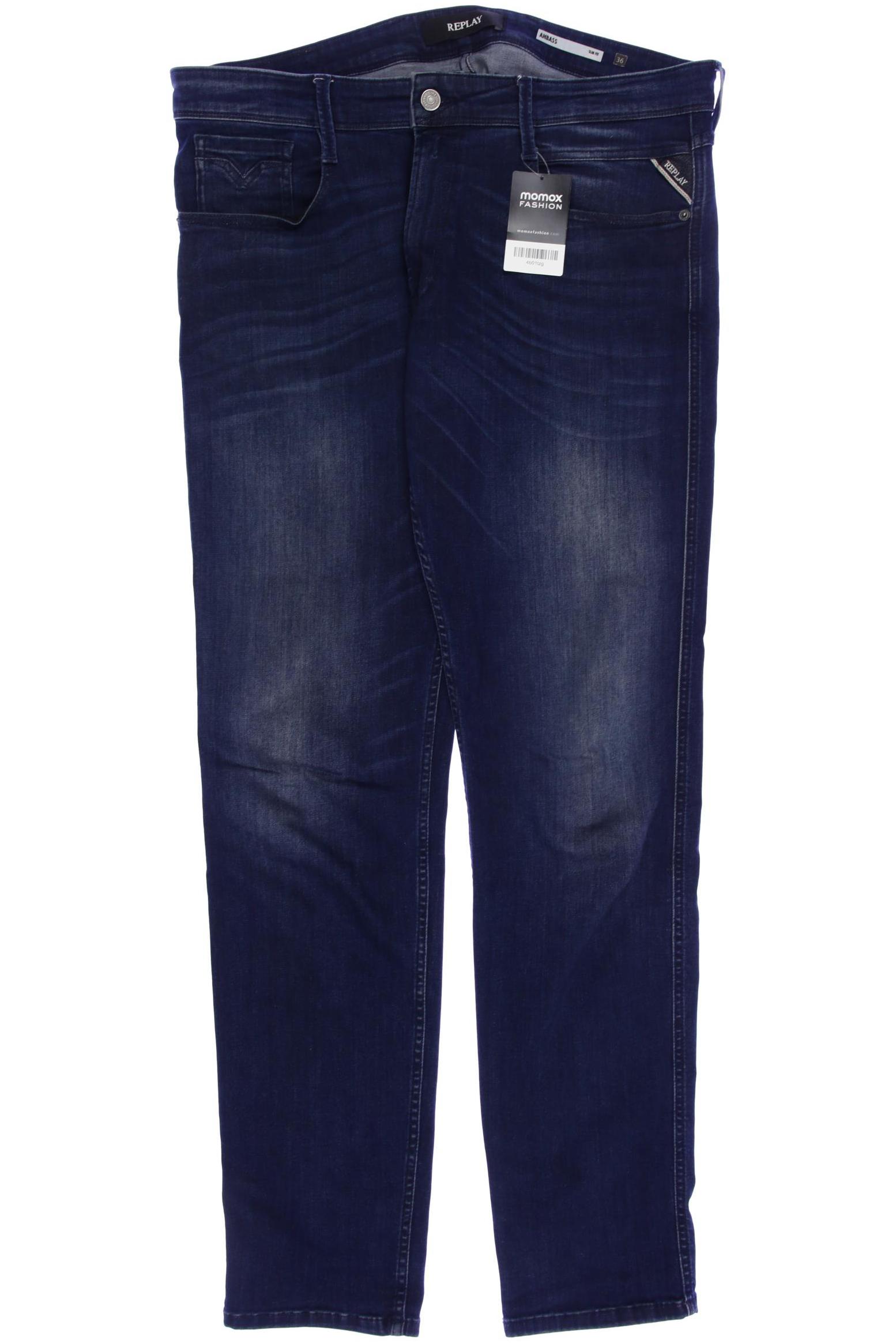 

Replay Herren Jeans, marineblau, Gr. 36