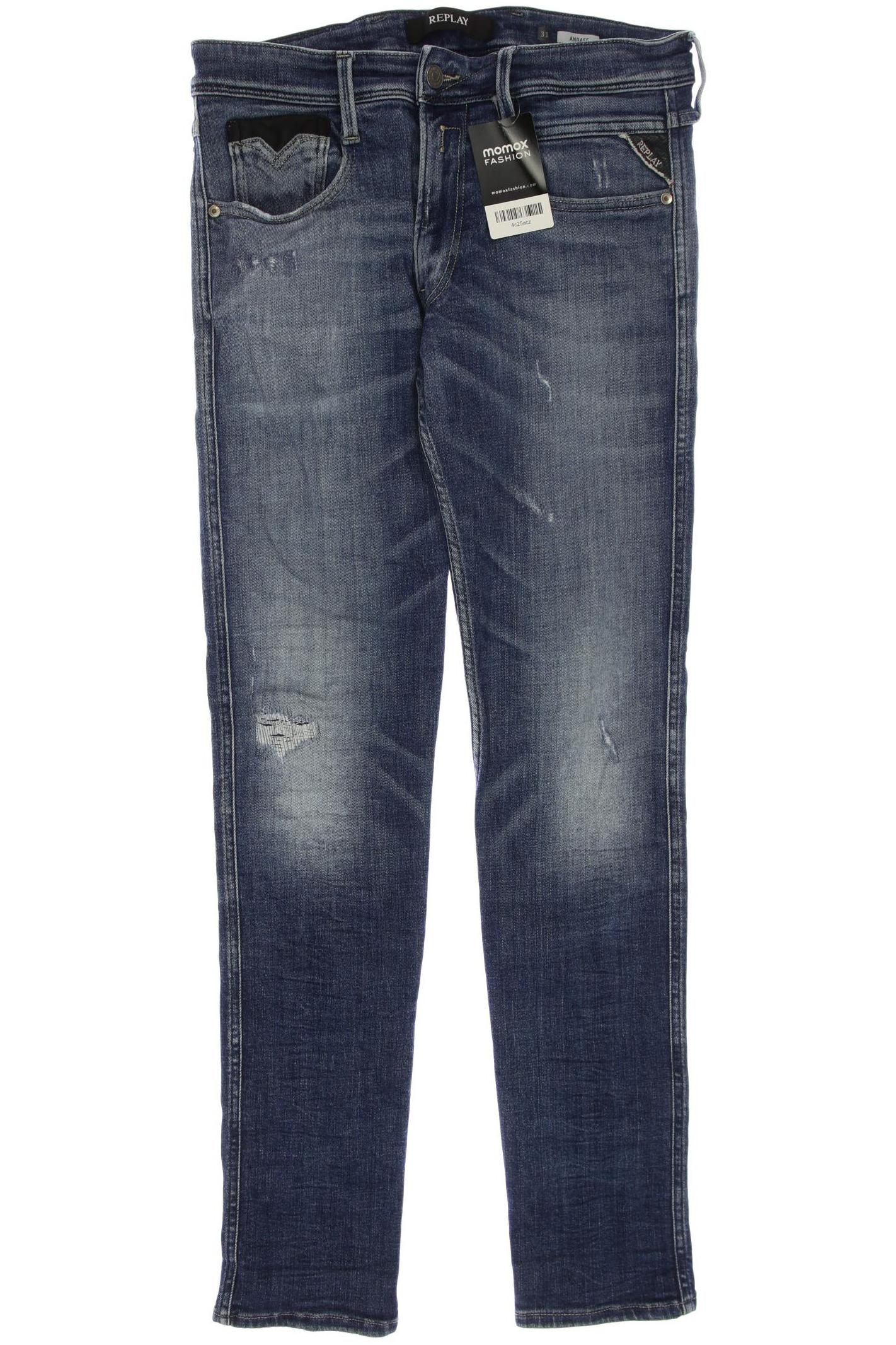 

Replay Herren Jeans, blau