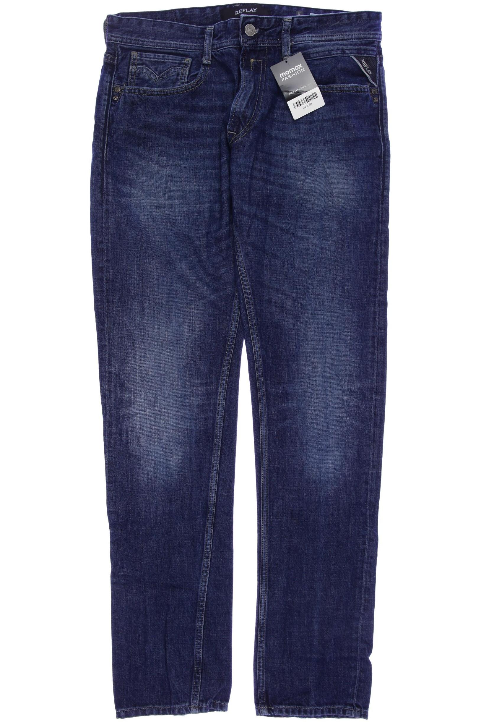 

Replay Herren Jeans, marineblau, Gr. 31