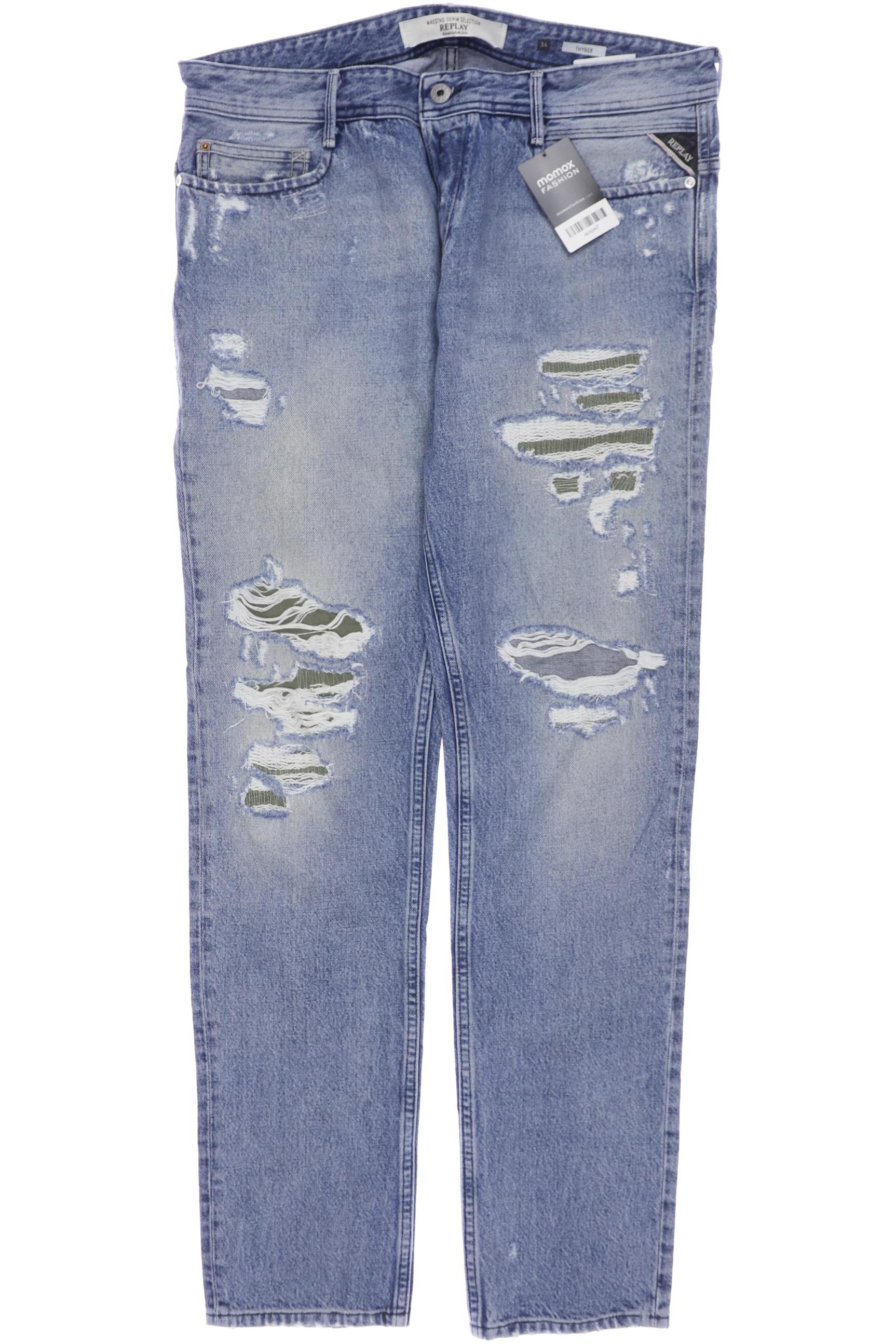 

Replay Herren Jeans, blau, Gr. 34