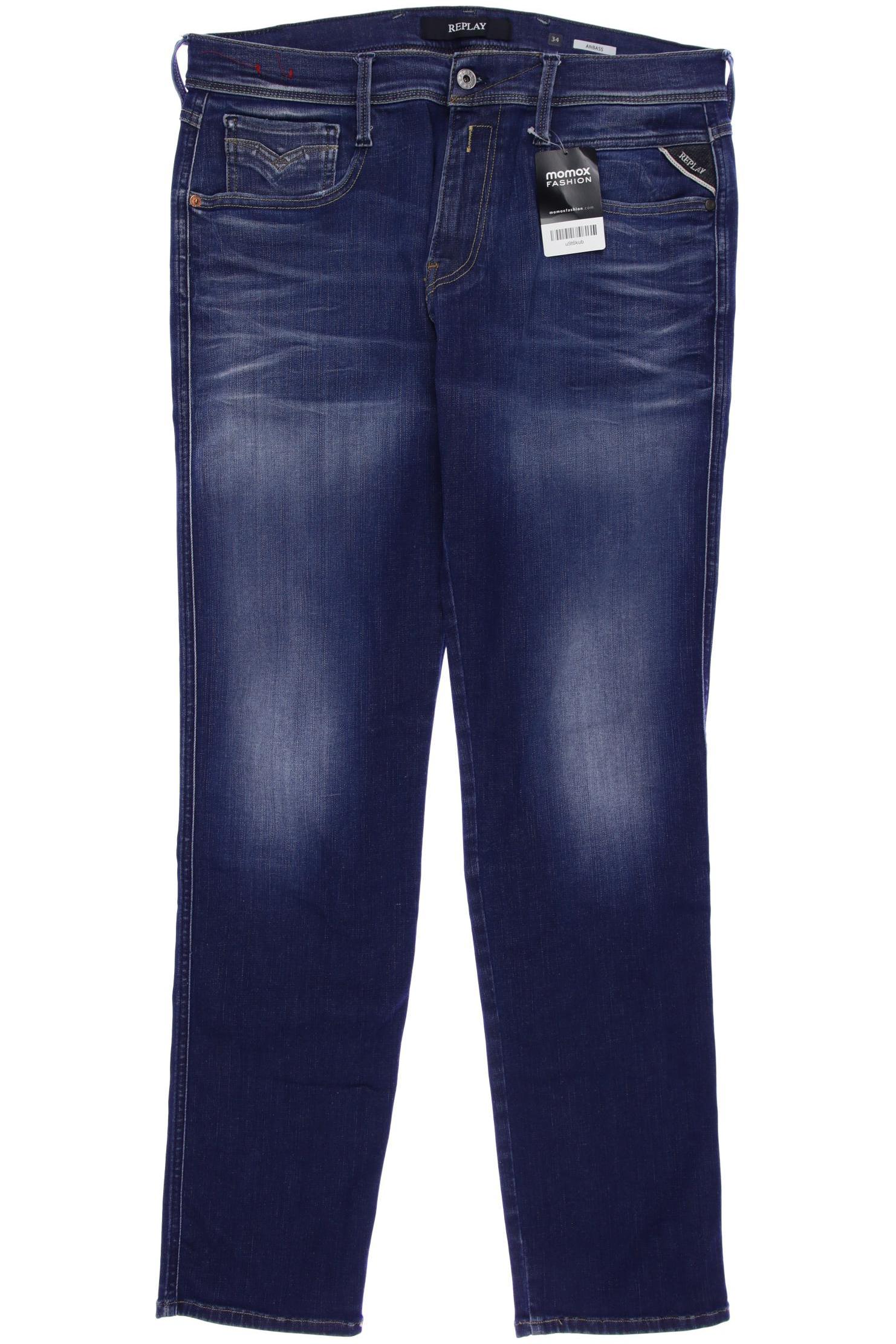 Thumbnail - Replay Herren Jeans, blau, Gr. 34