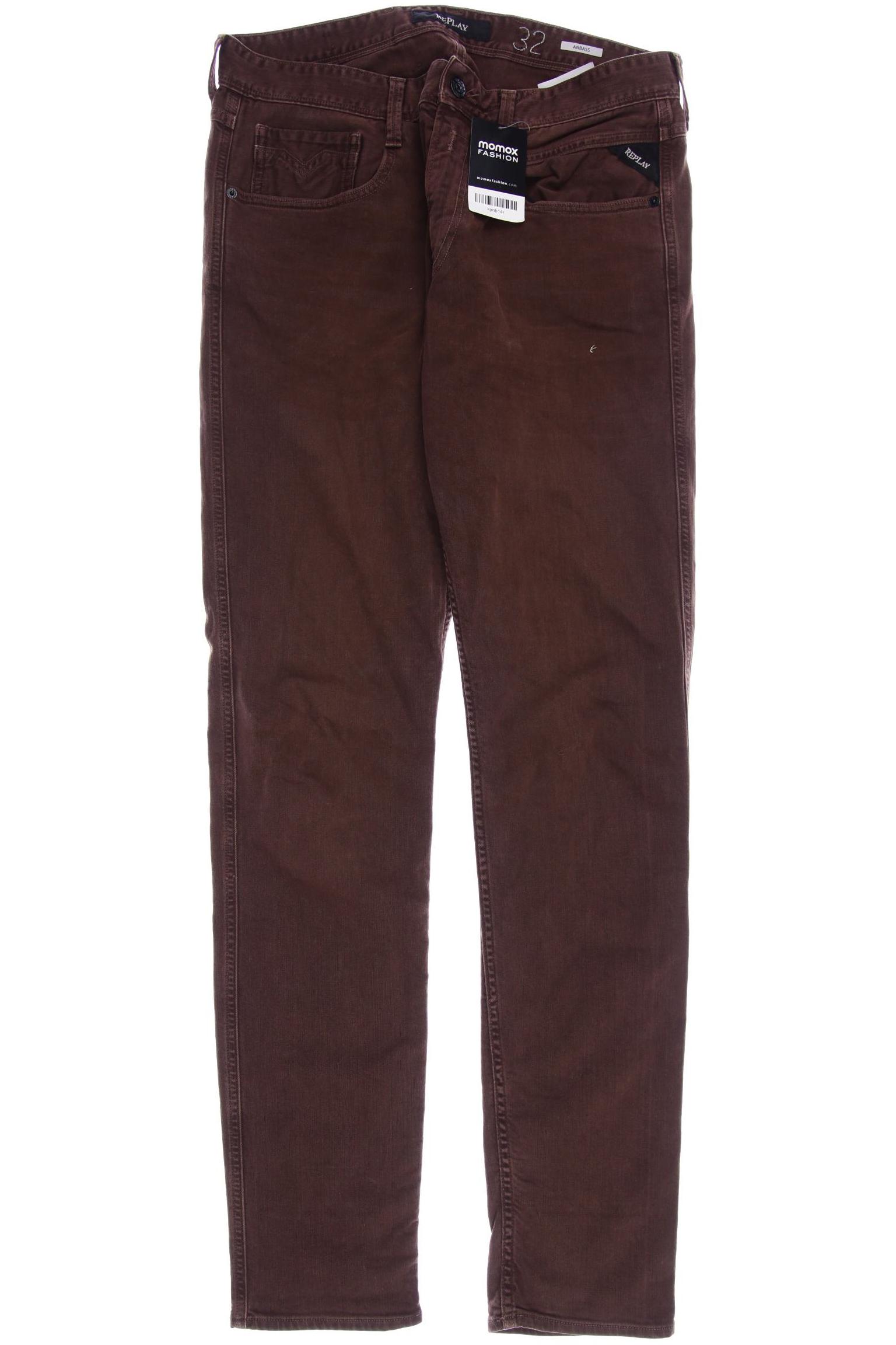 

Replay Herren Jeans, braun, Gr. 32