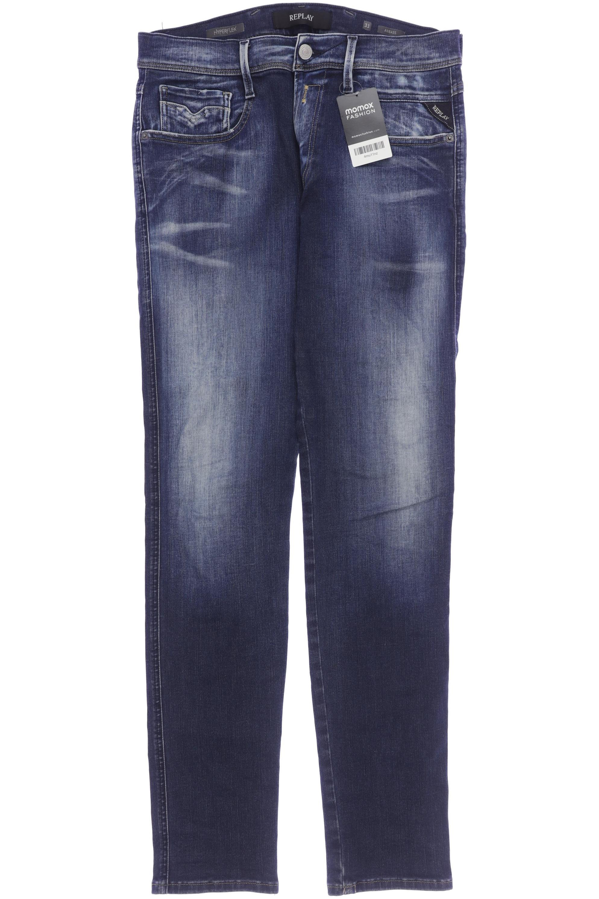 

Replay Herren Jeans, blau, Gr. 33