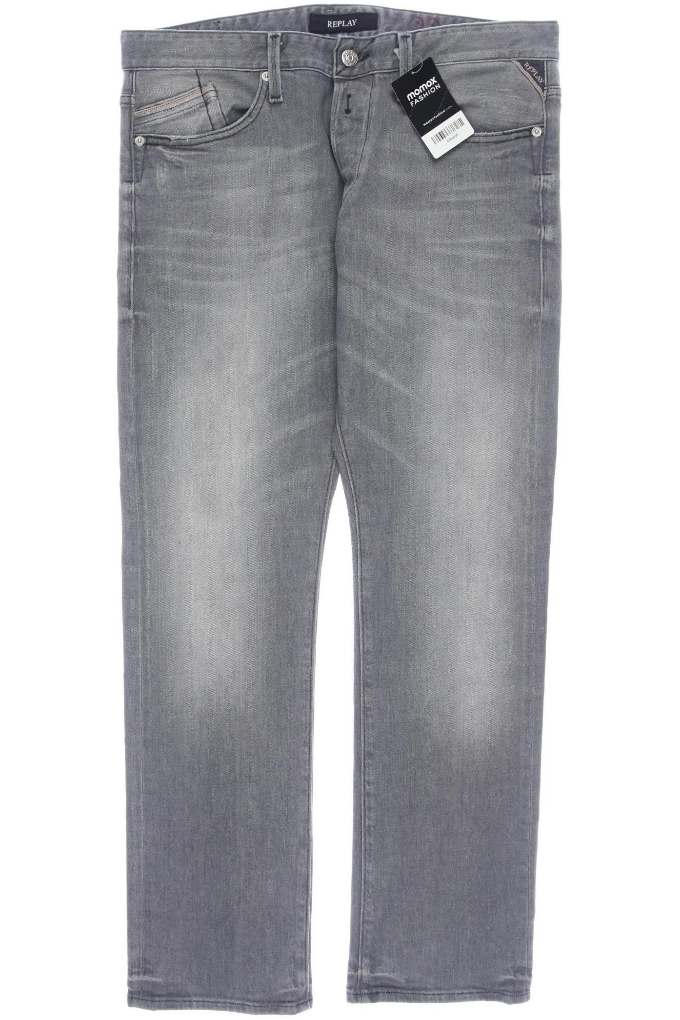 

Replay Herren Jeans, grau, Gr. 33