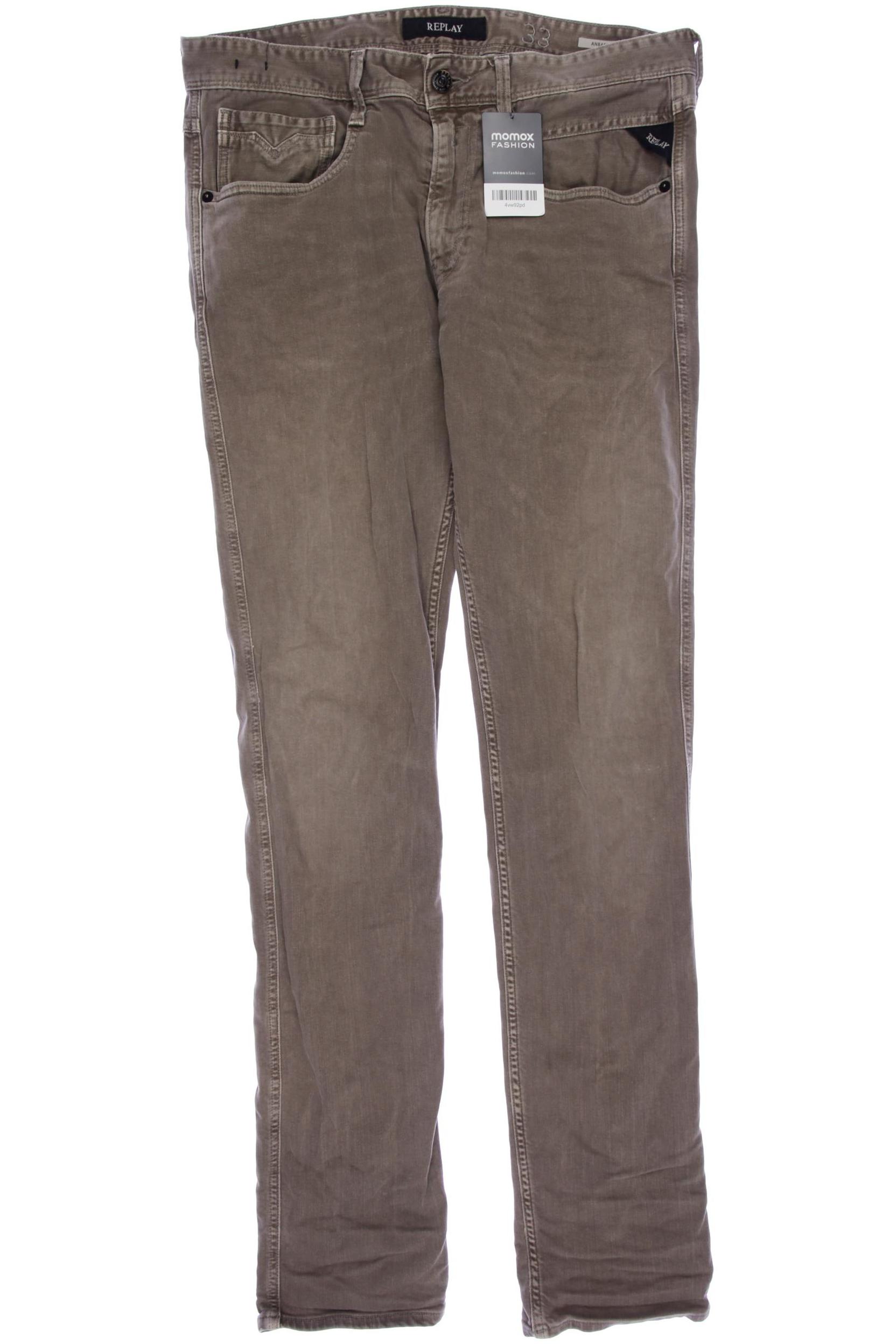 

Replay Herren Jeans, beige, Gr. 33