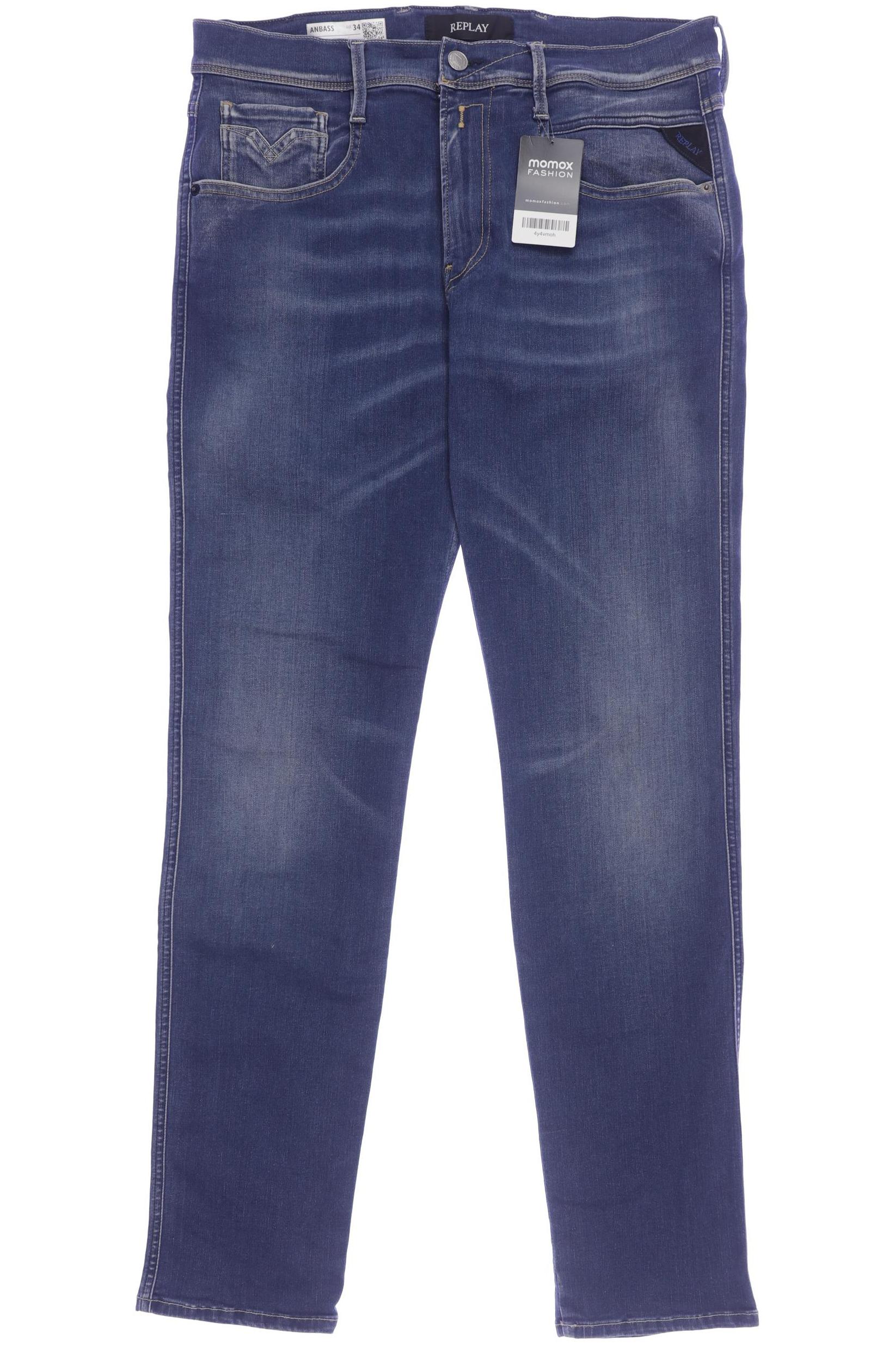 

Replay Herren Jeans, blau, Gr. 34