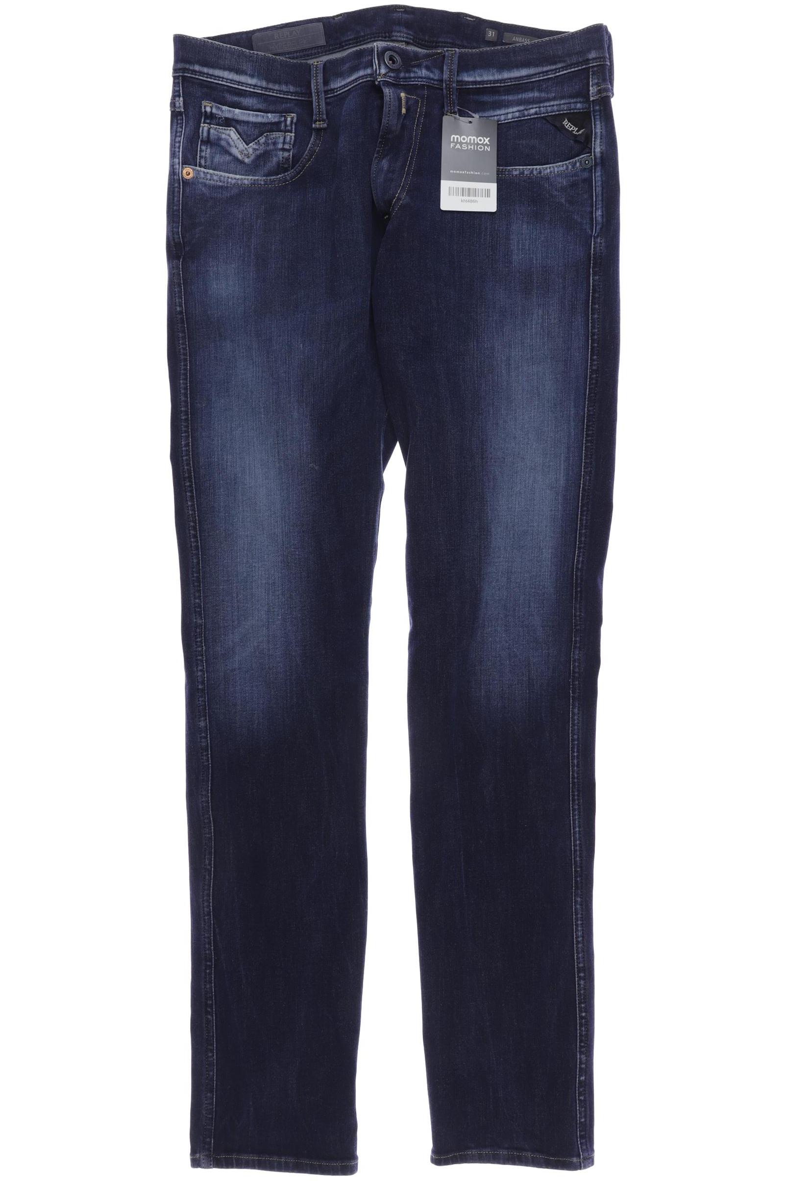 

Replay Herren Jeans, marineblau, Gr. 31