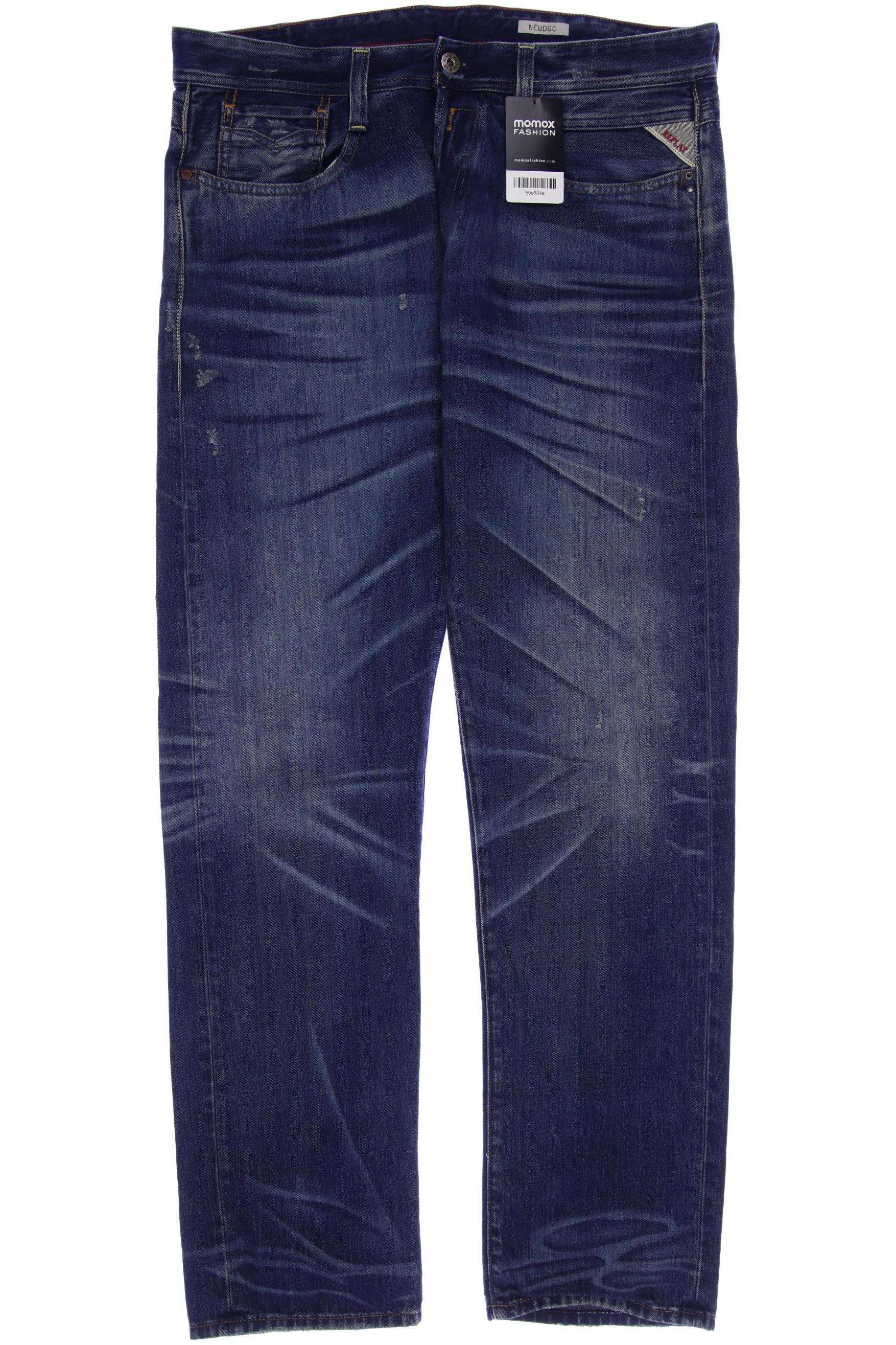 

Replay Herren Jeans, blau