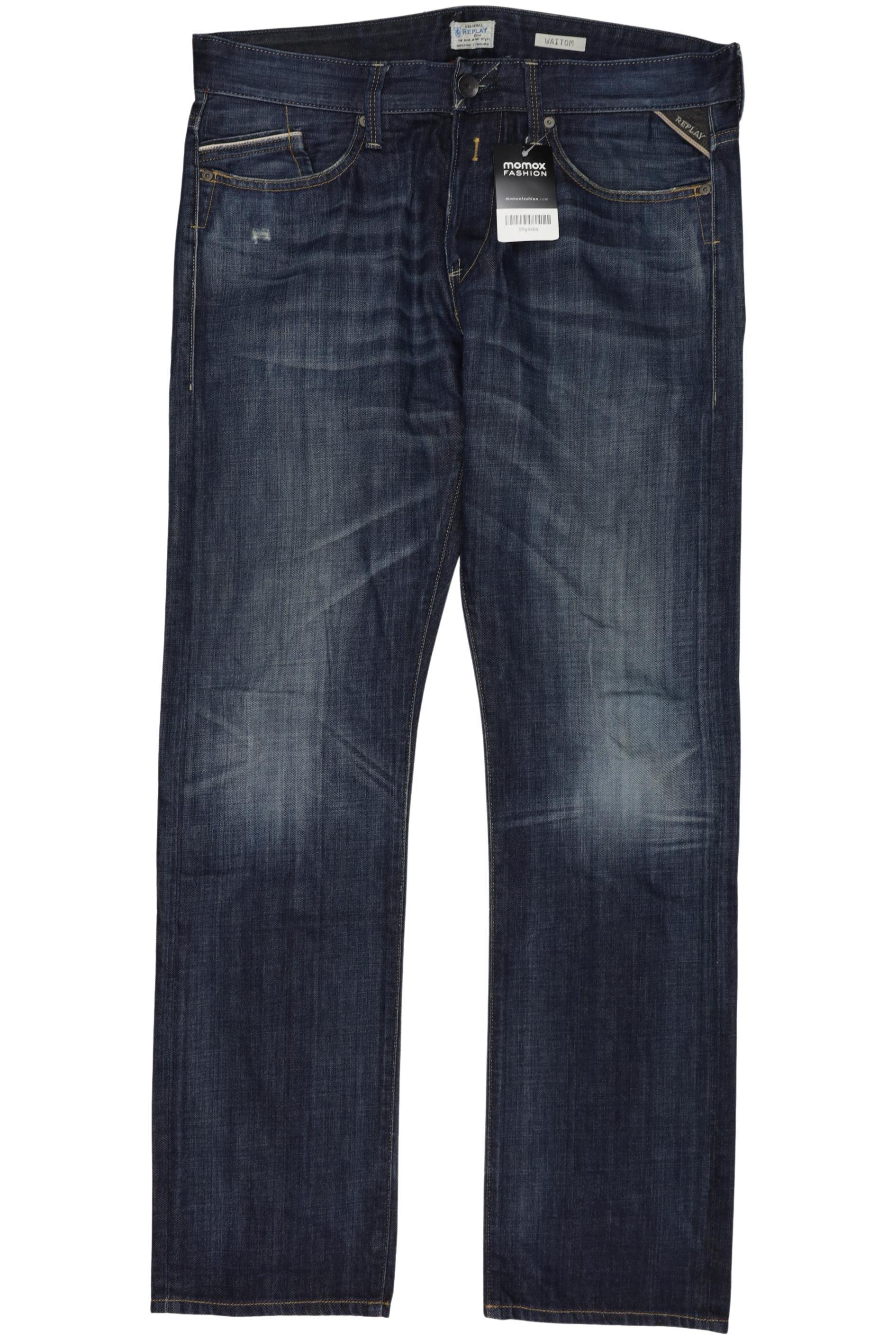 

Replay Herren Jeans, marineblau, Gr. 33