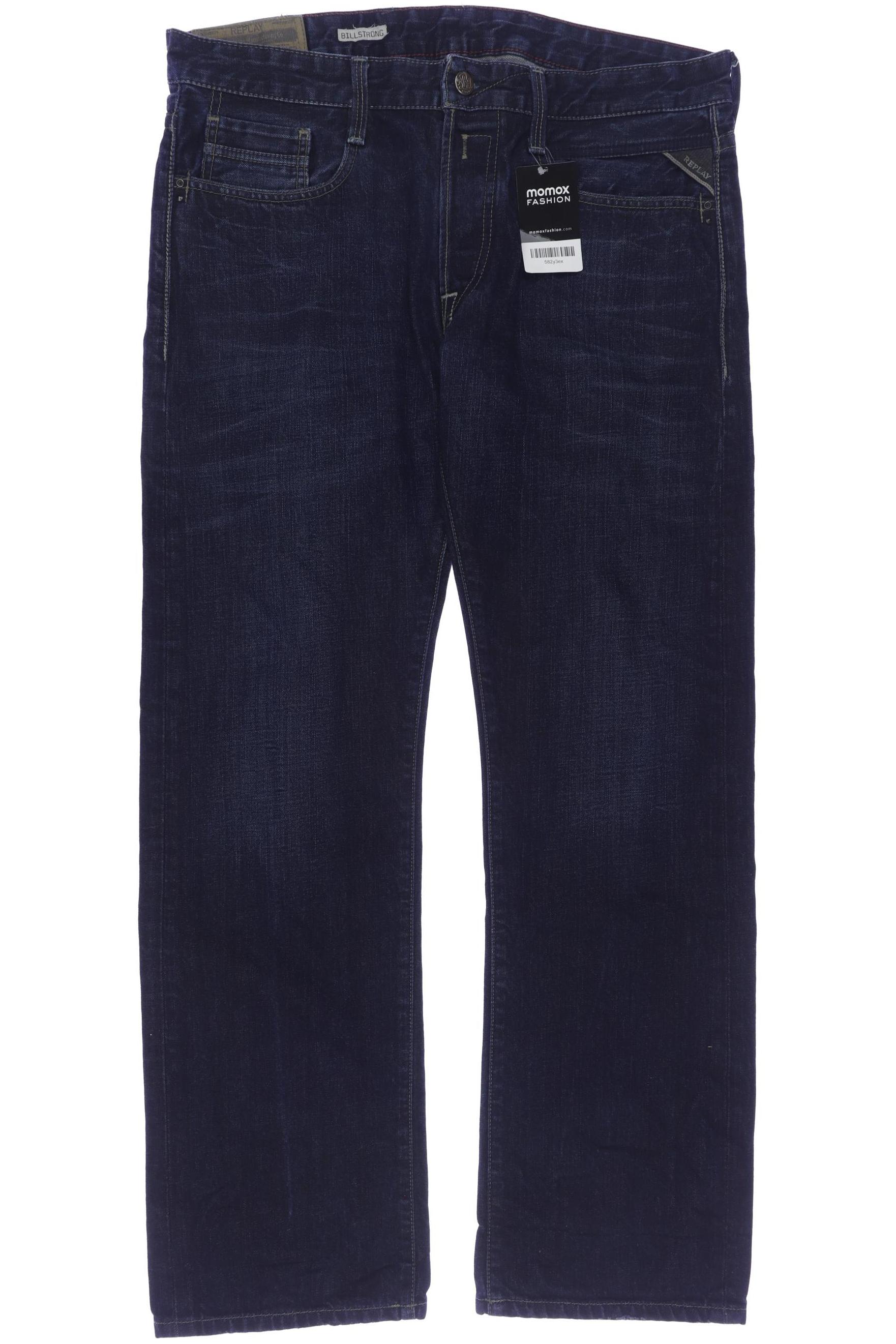 

Replay Herren Jeans, marineblau, Gr. 34