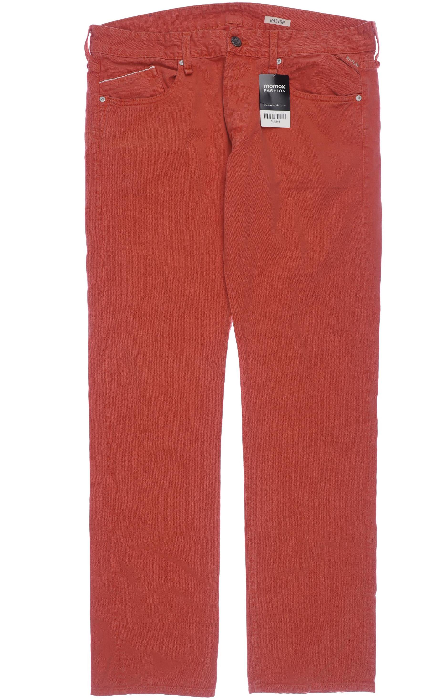 

Replay Herren Jeans, rot, Gr. 36