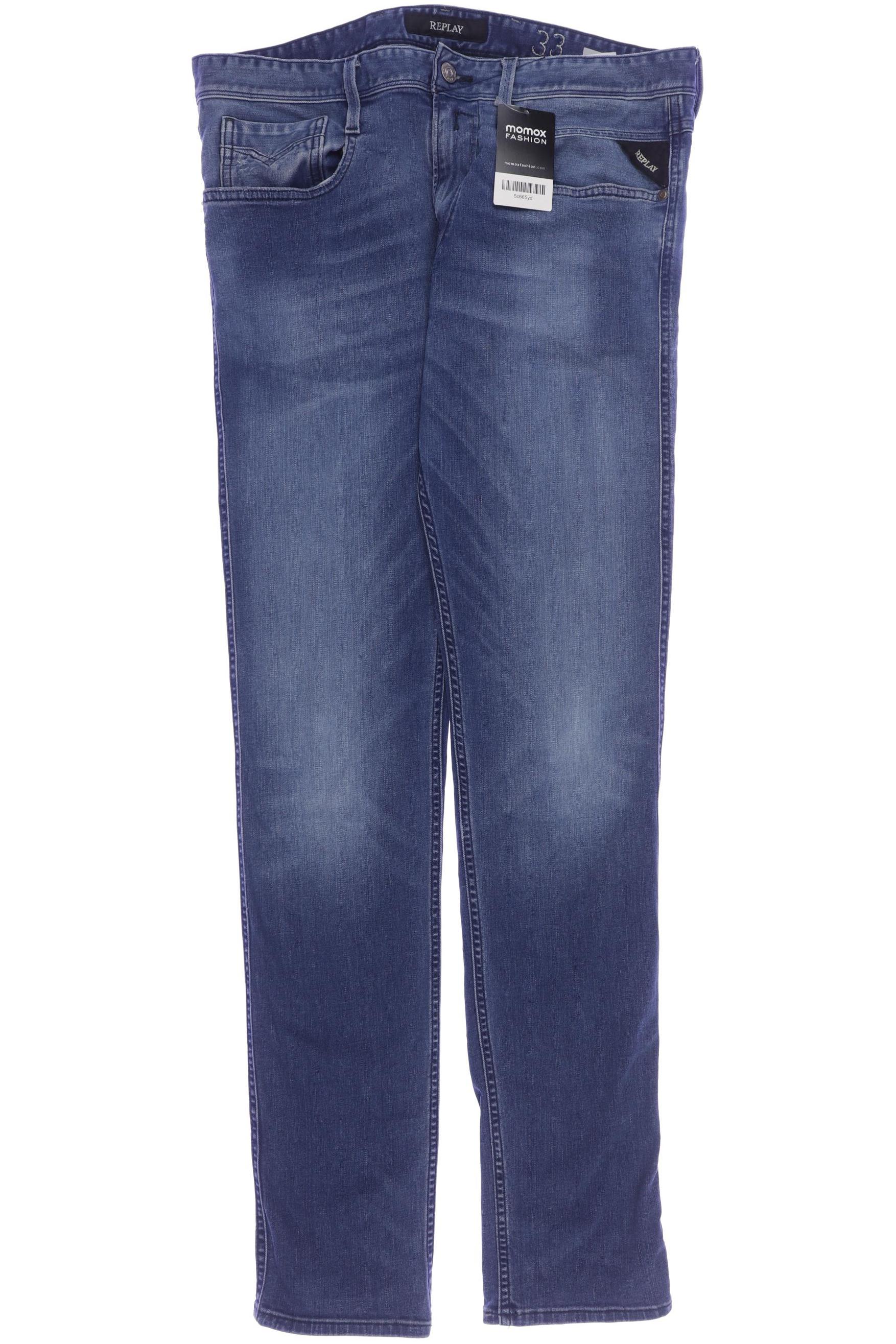 

Replay Herren Jeans, blau, Gr. 33