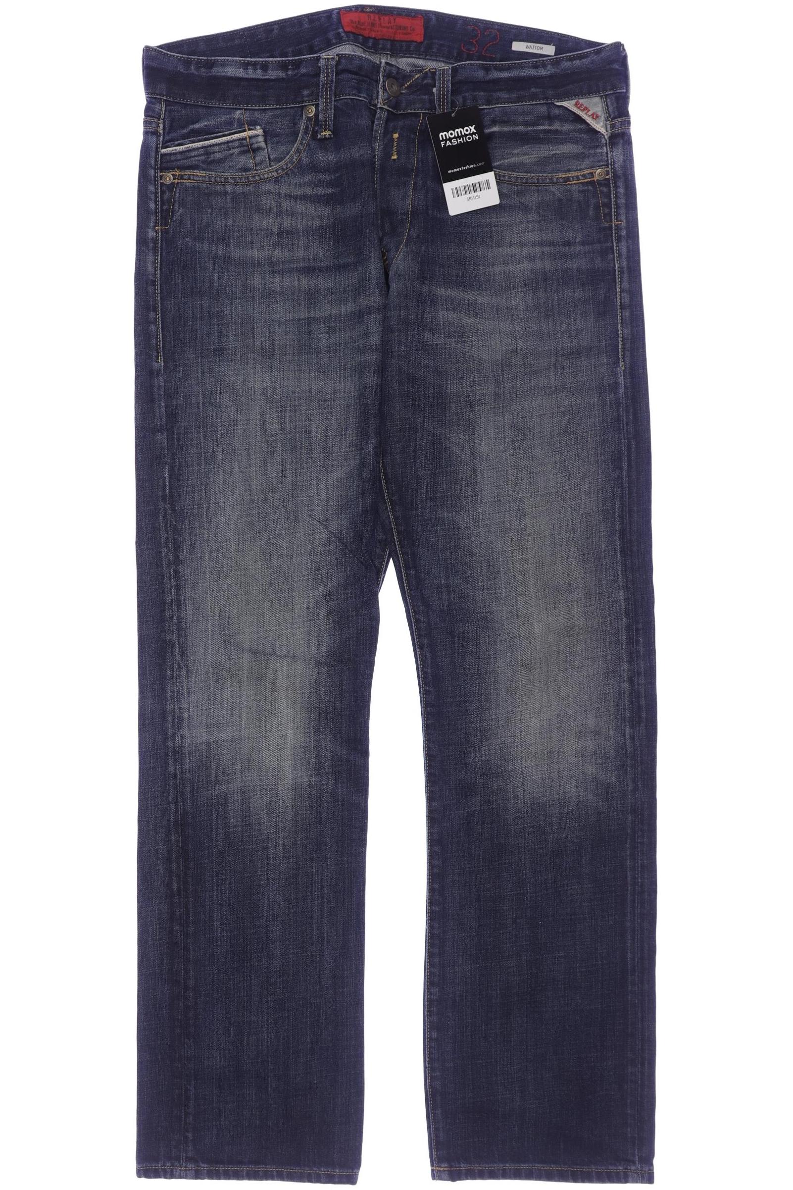 

Replay Herren Jeans, marineblau, Gr. 32