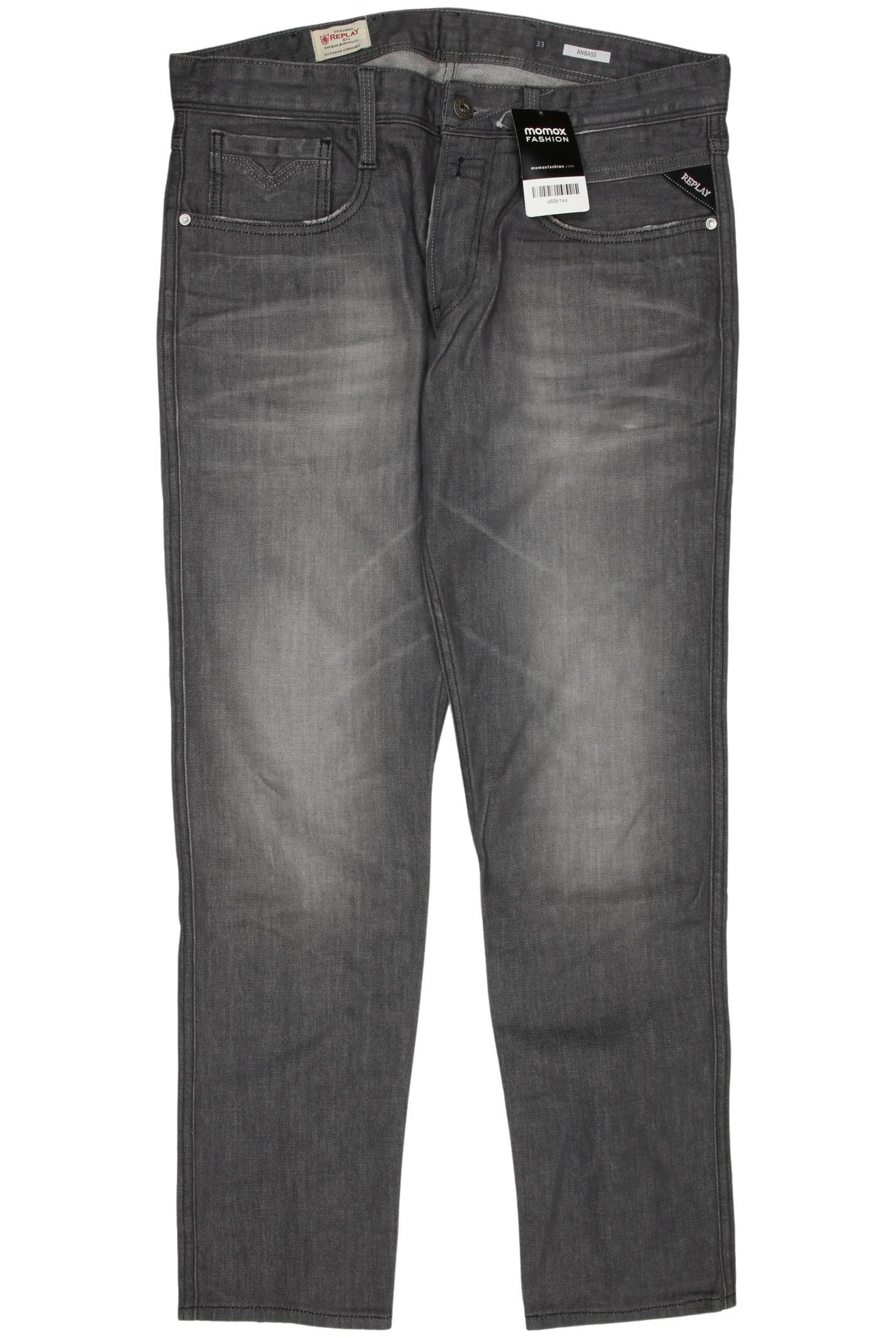 

Replay Herren Jeans, grau, Gr. 33