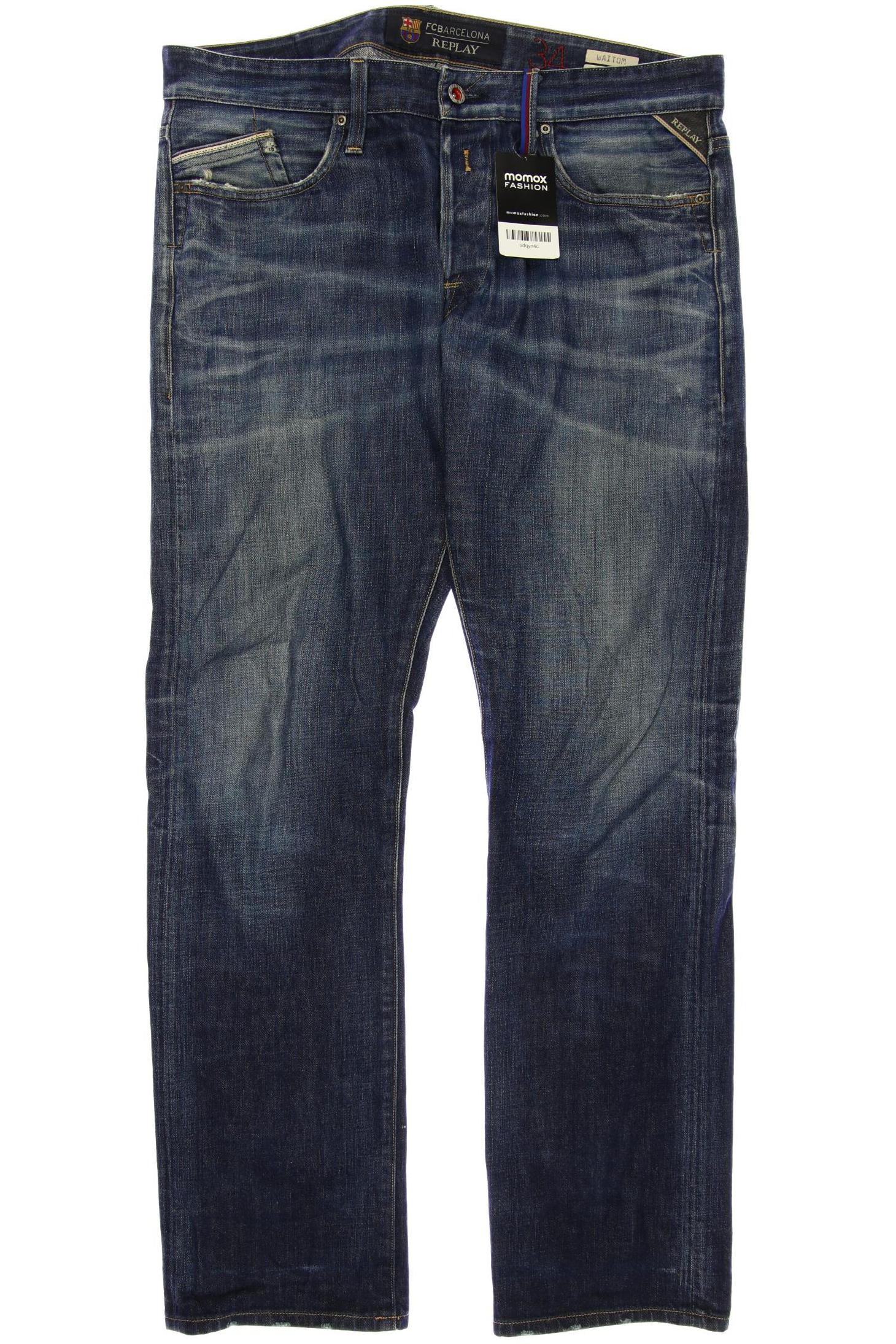 

Replay Herren Jeans, marineblau, Gr. 52