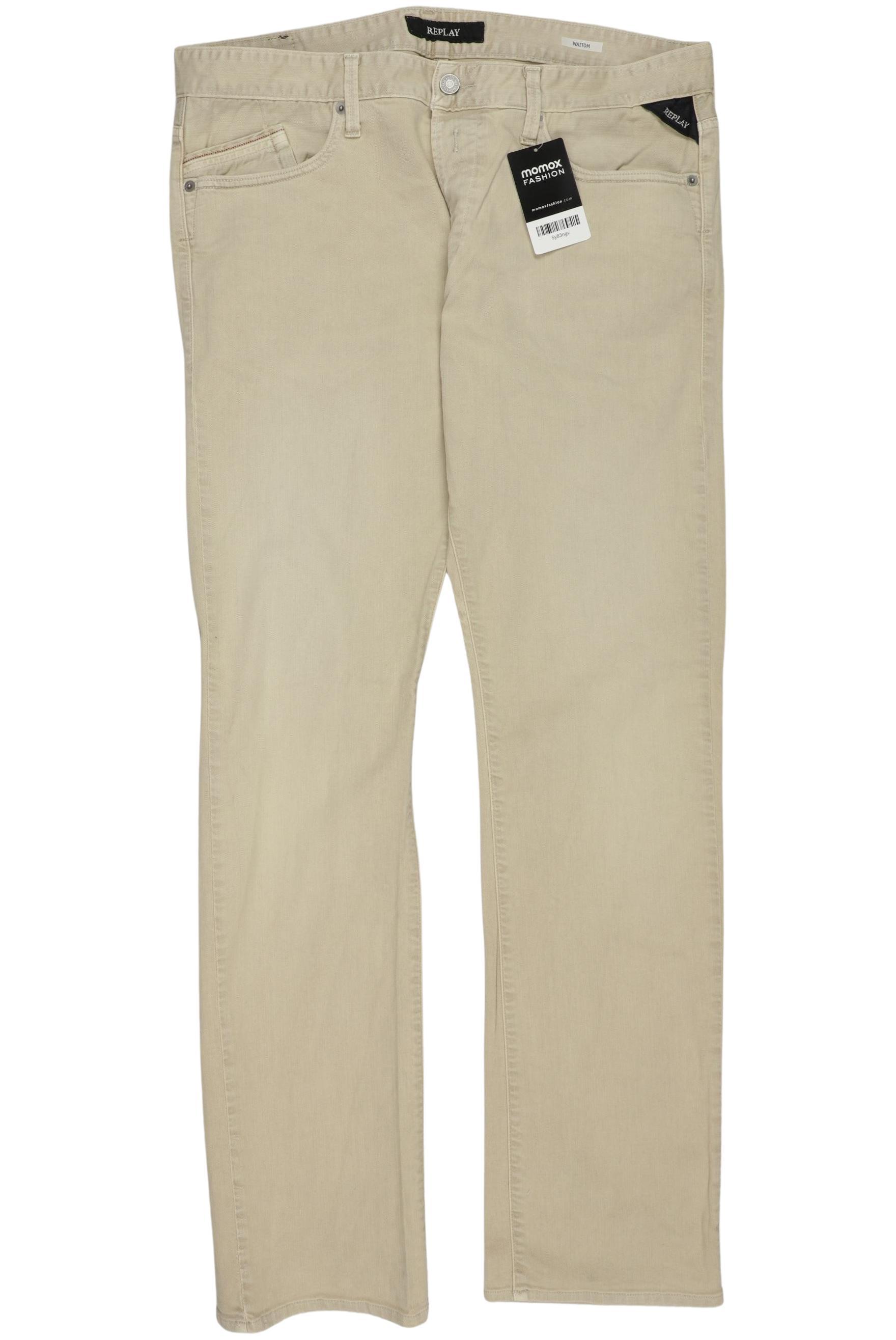 

Replay Herren Jeans, beige, Gr. 34