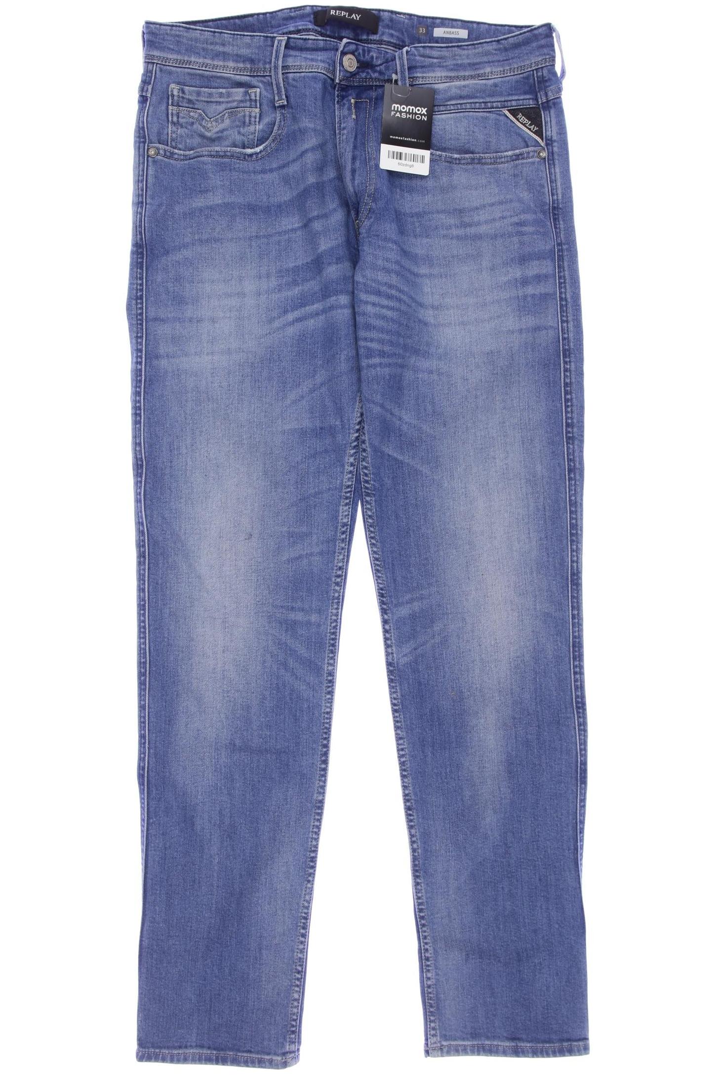

Replay Herren Jeans, blau, Gr. 33